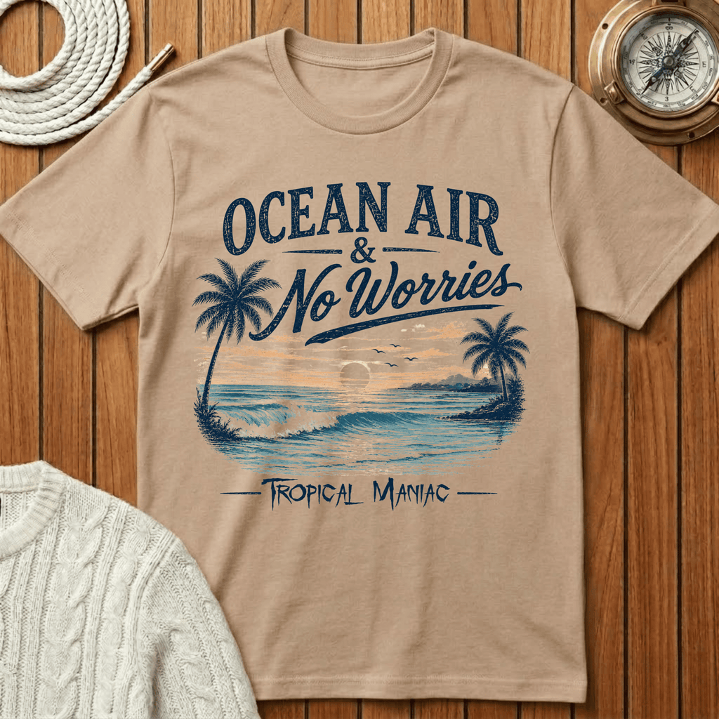 Ocean Air & No Worries T-Shirt
