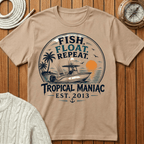 Fish. Float. Repeat. T-Shirt