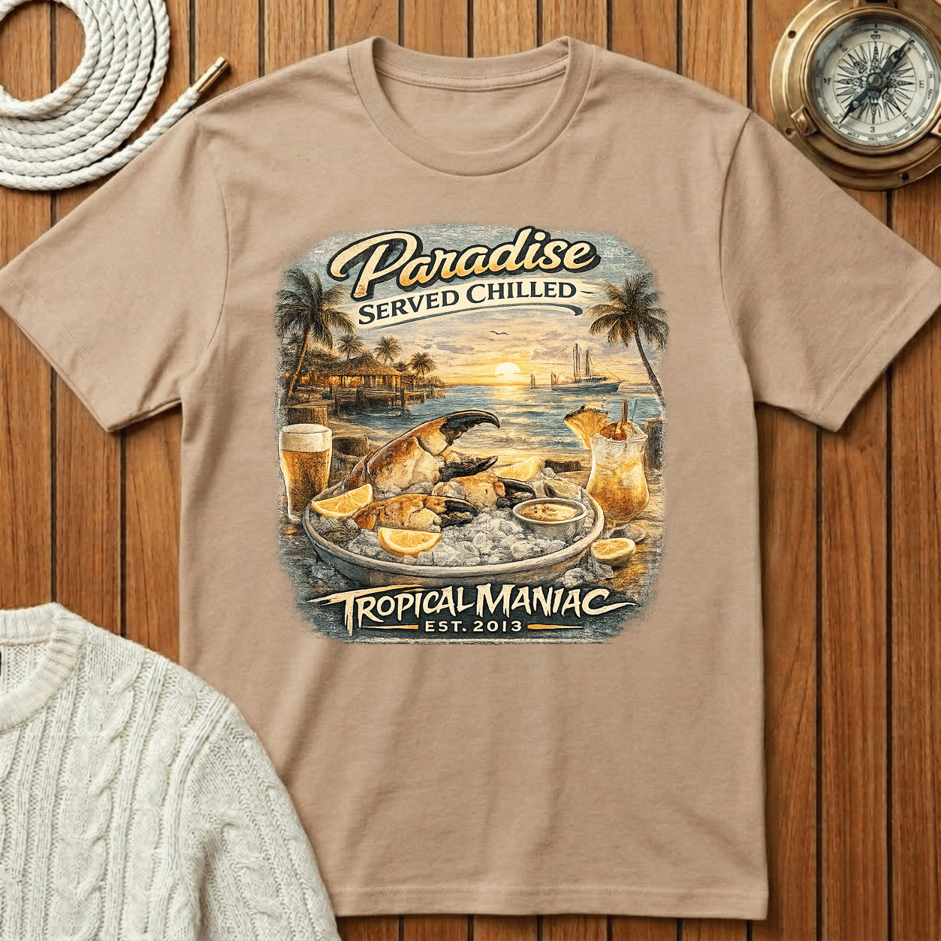 Paradise Served Chilled T-Shirt