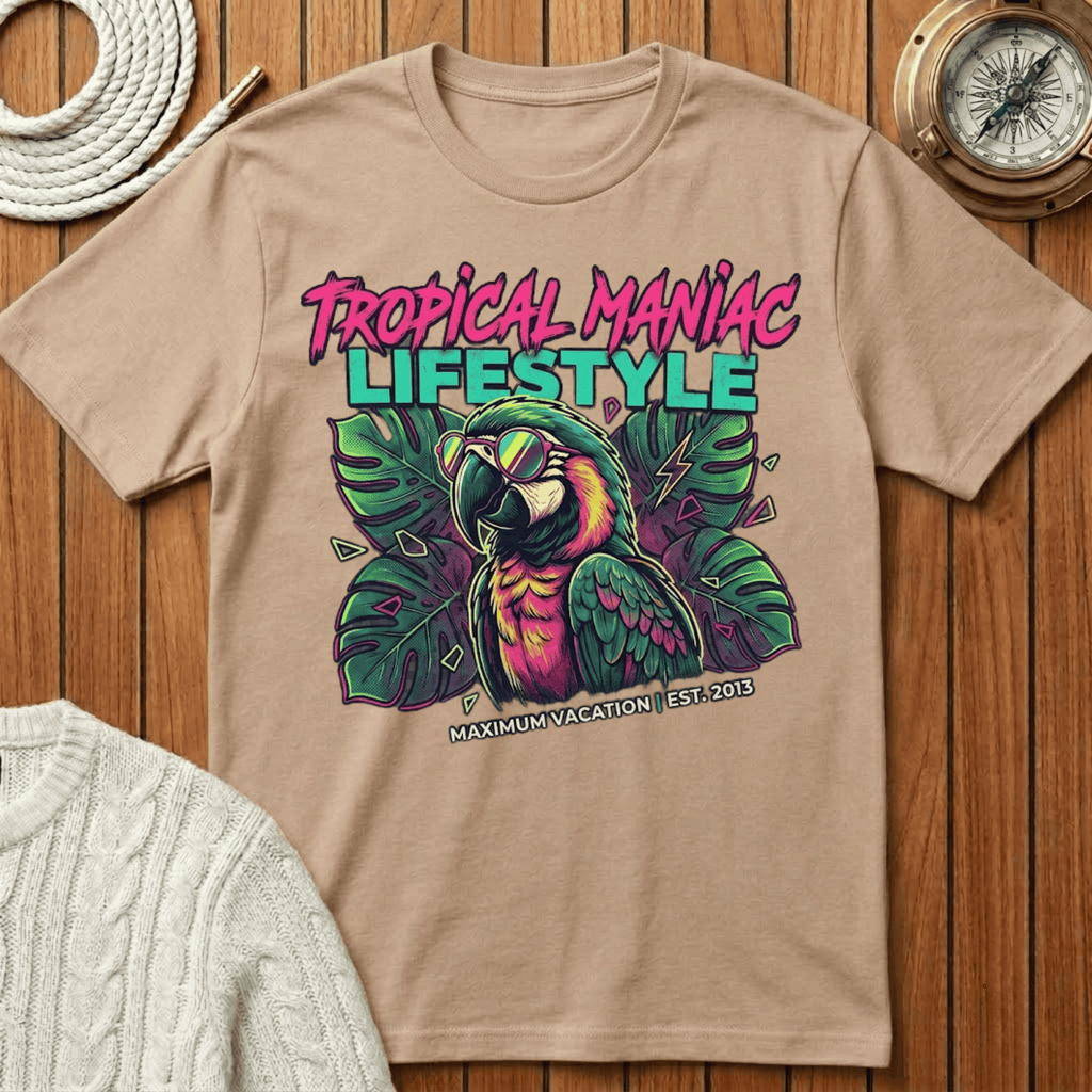 Tropical Maniac Lifestyle T-Shirt