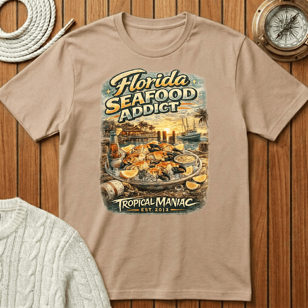 Florida Seafood Addict T-Shirt