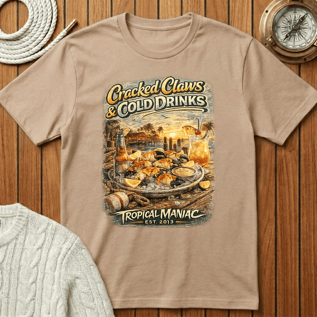 Cracked Claws & Cold Drinks T‑Shirt