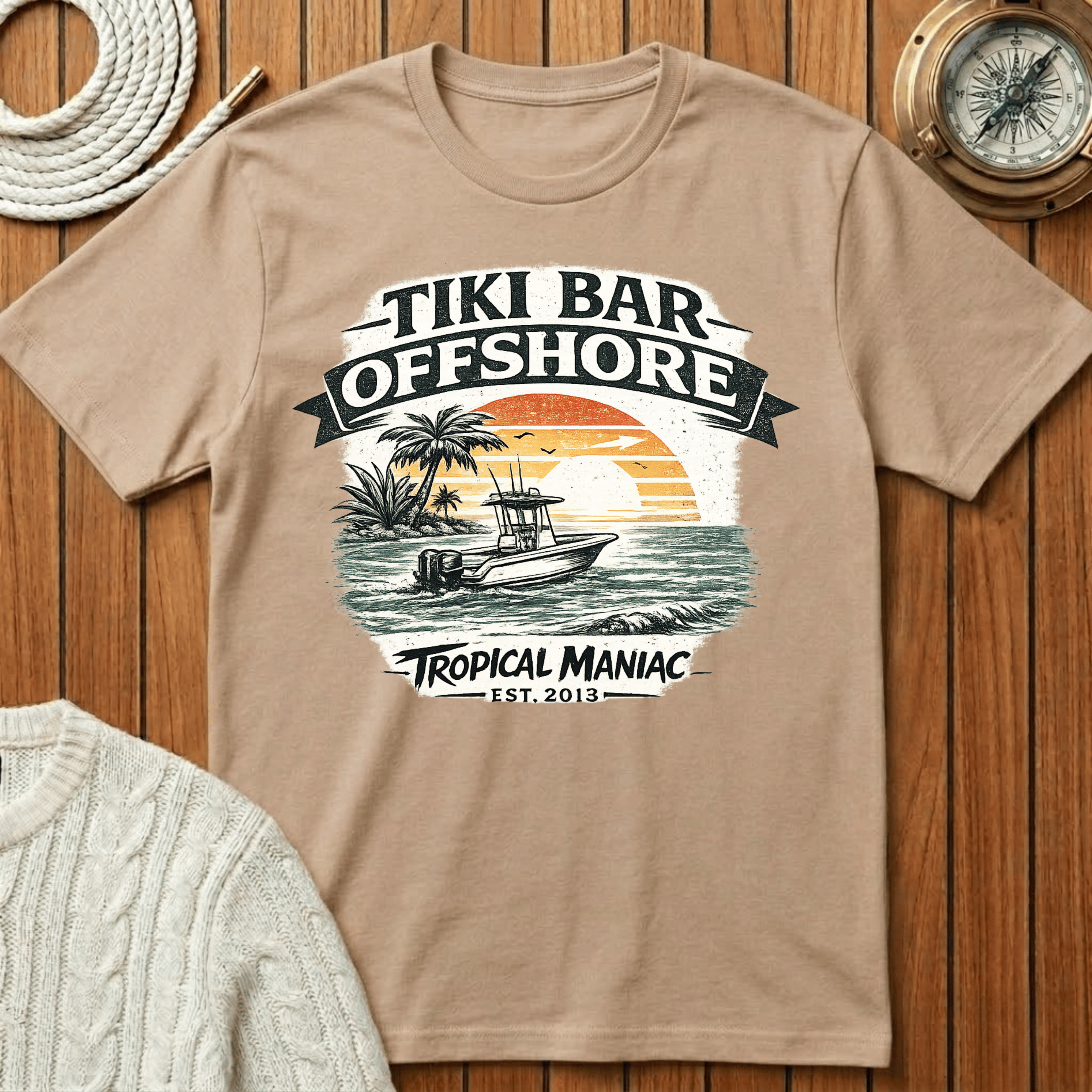 Tiki Bar Offshore T-Shirt