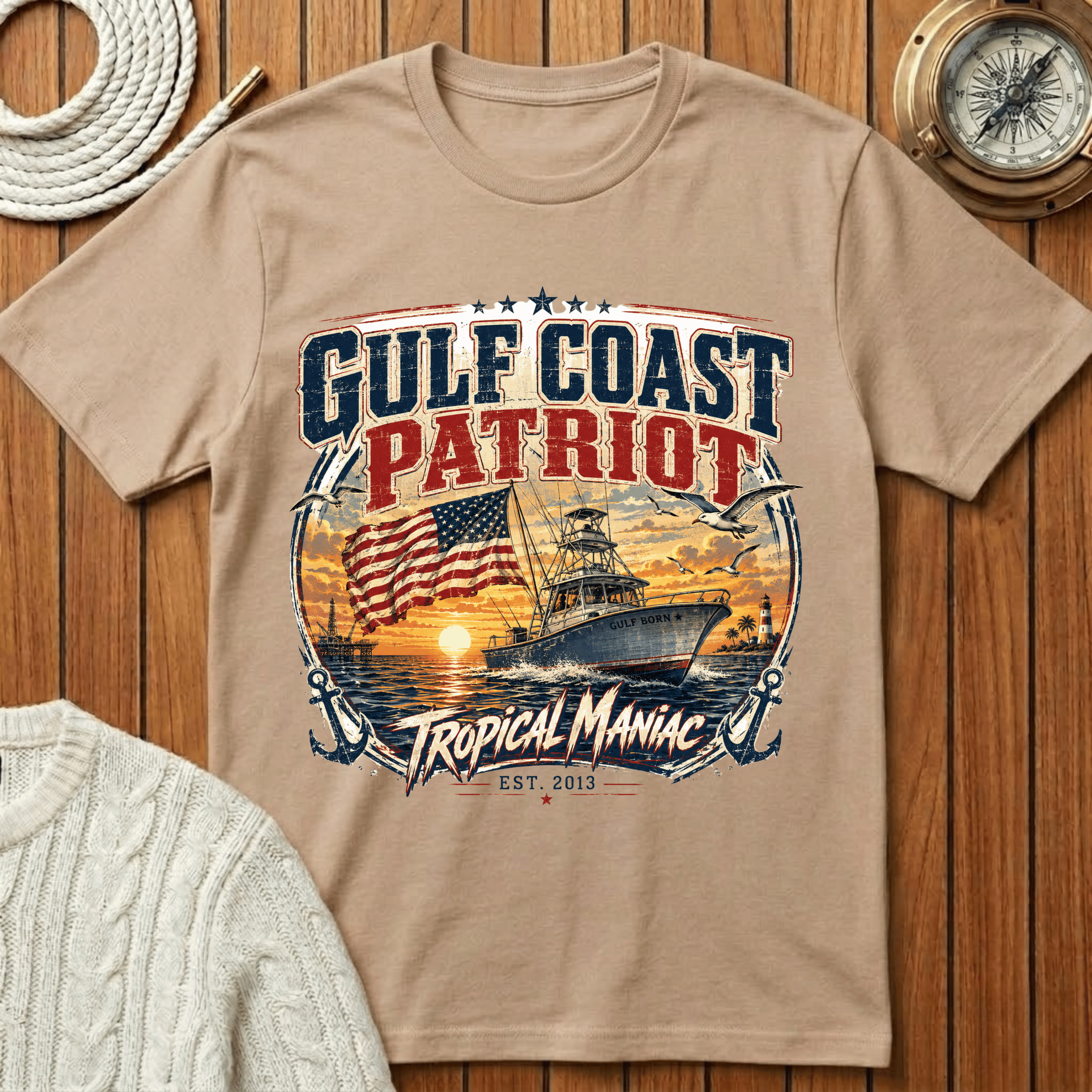 Gulf Coast Patriot T-Shirt