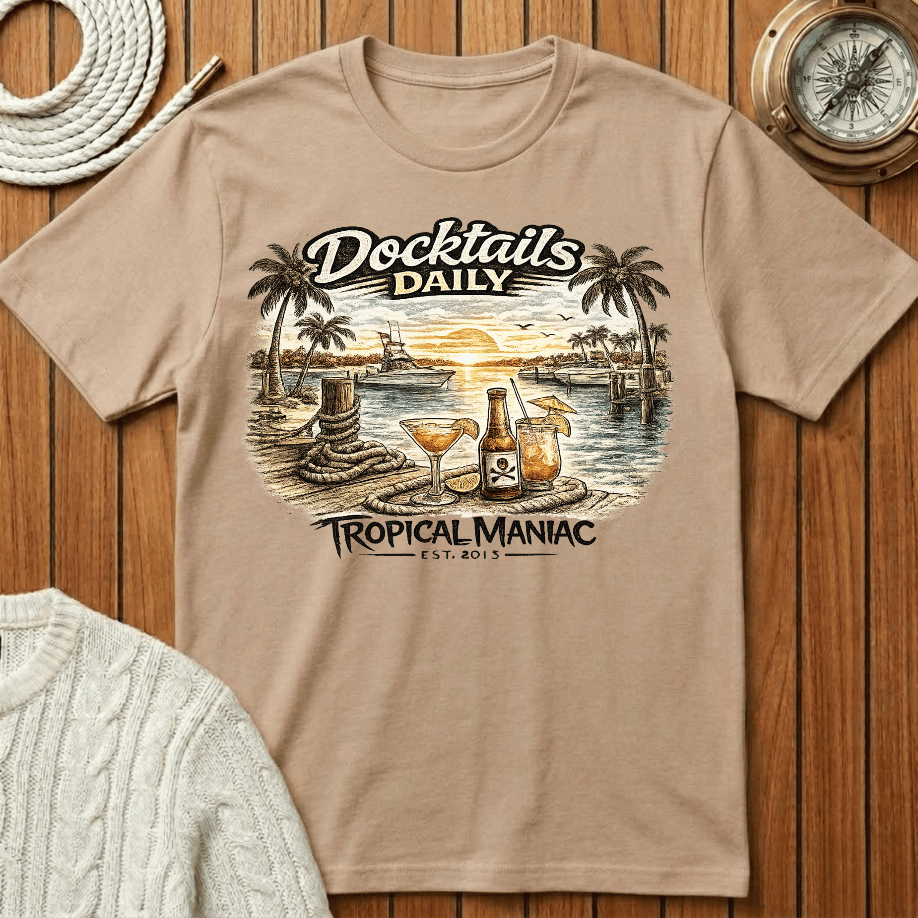 Docktails Daily T‑Shirt