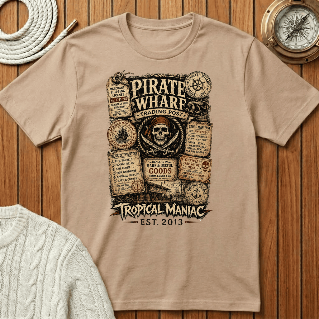 Pirate Wharf Trading Post T-Shirt