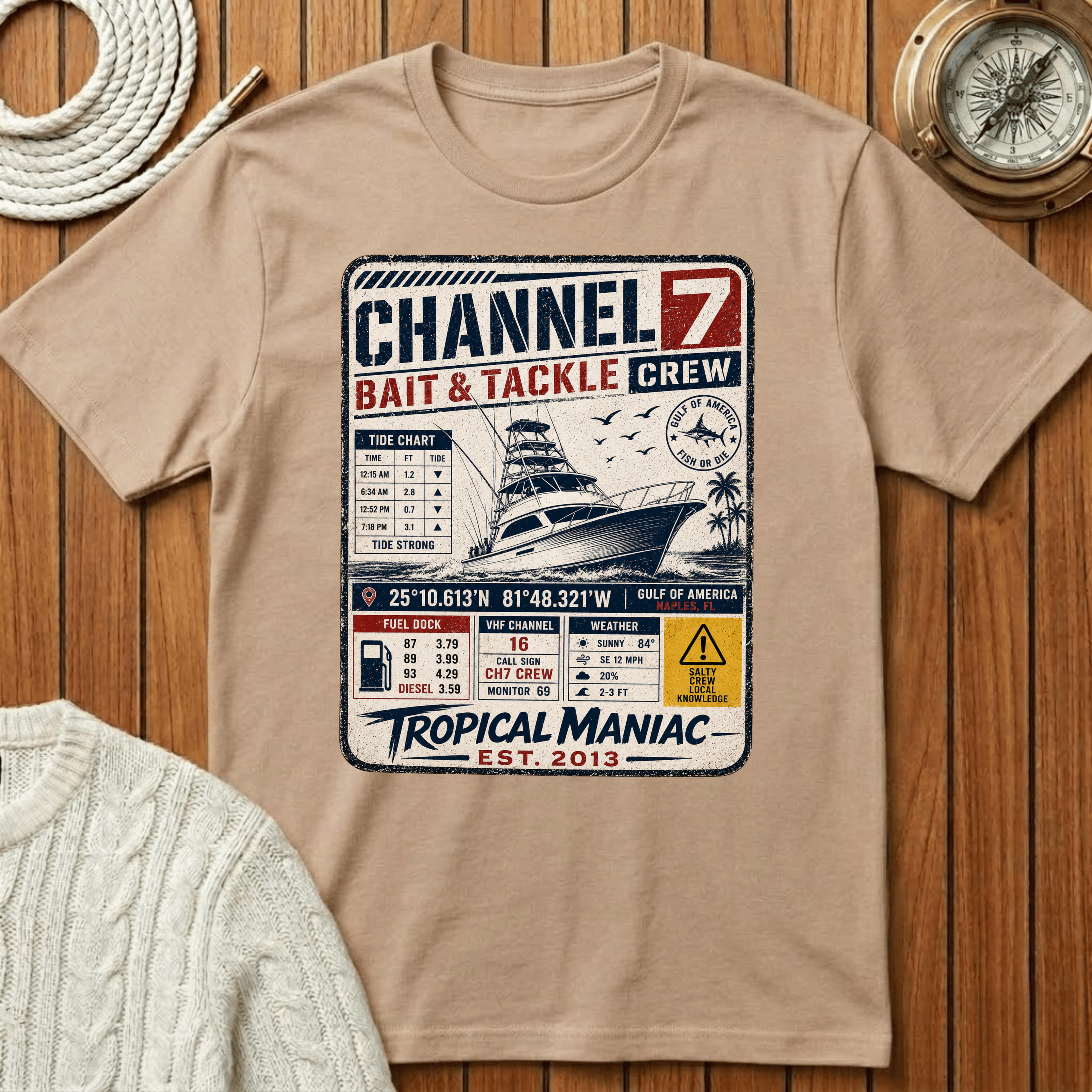 Channel 7 Bait & Tackle T-Shirt