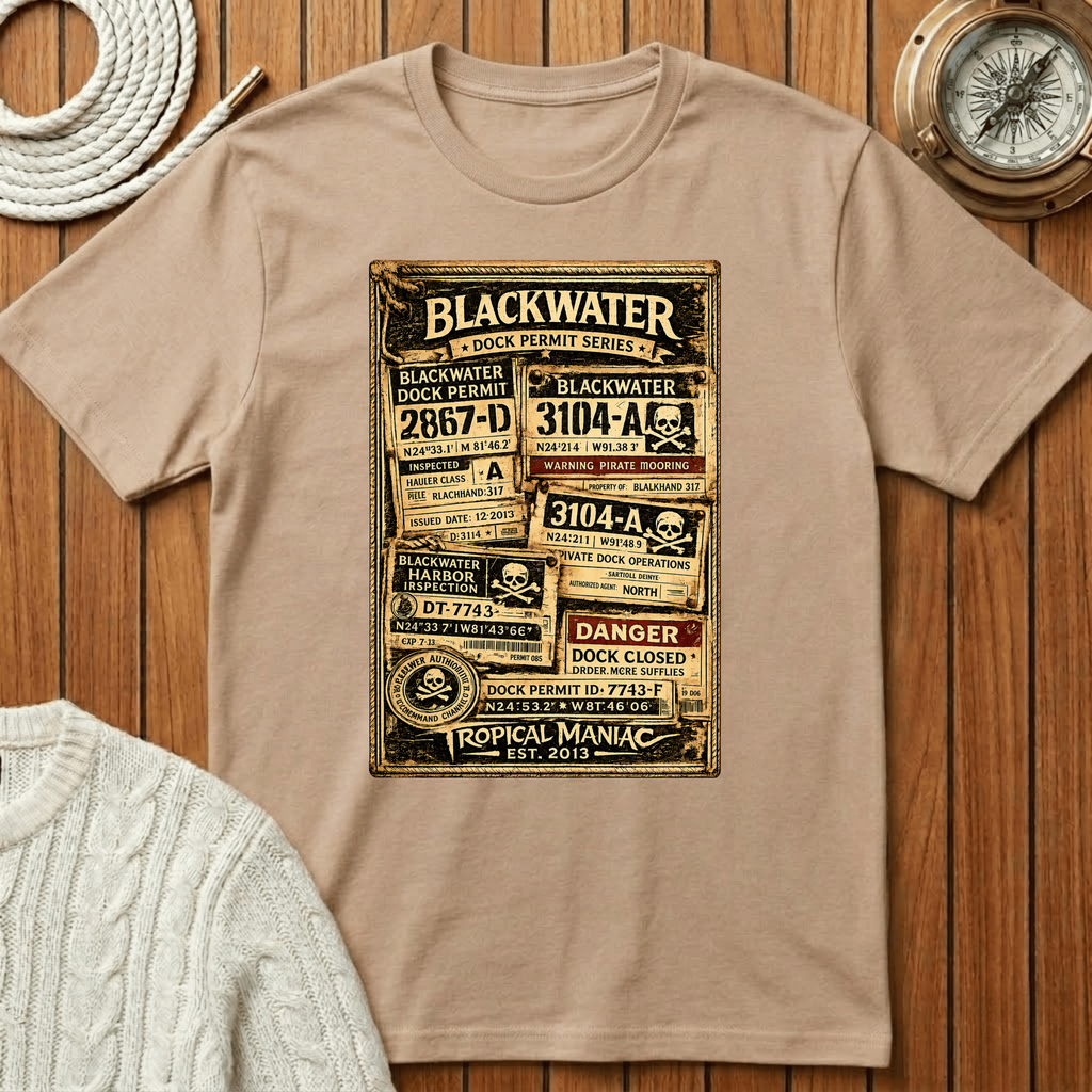Blackwater Dock Permit T-Shirt