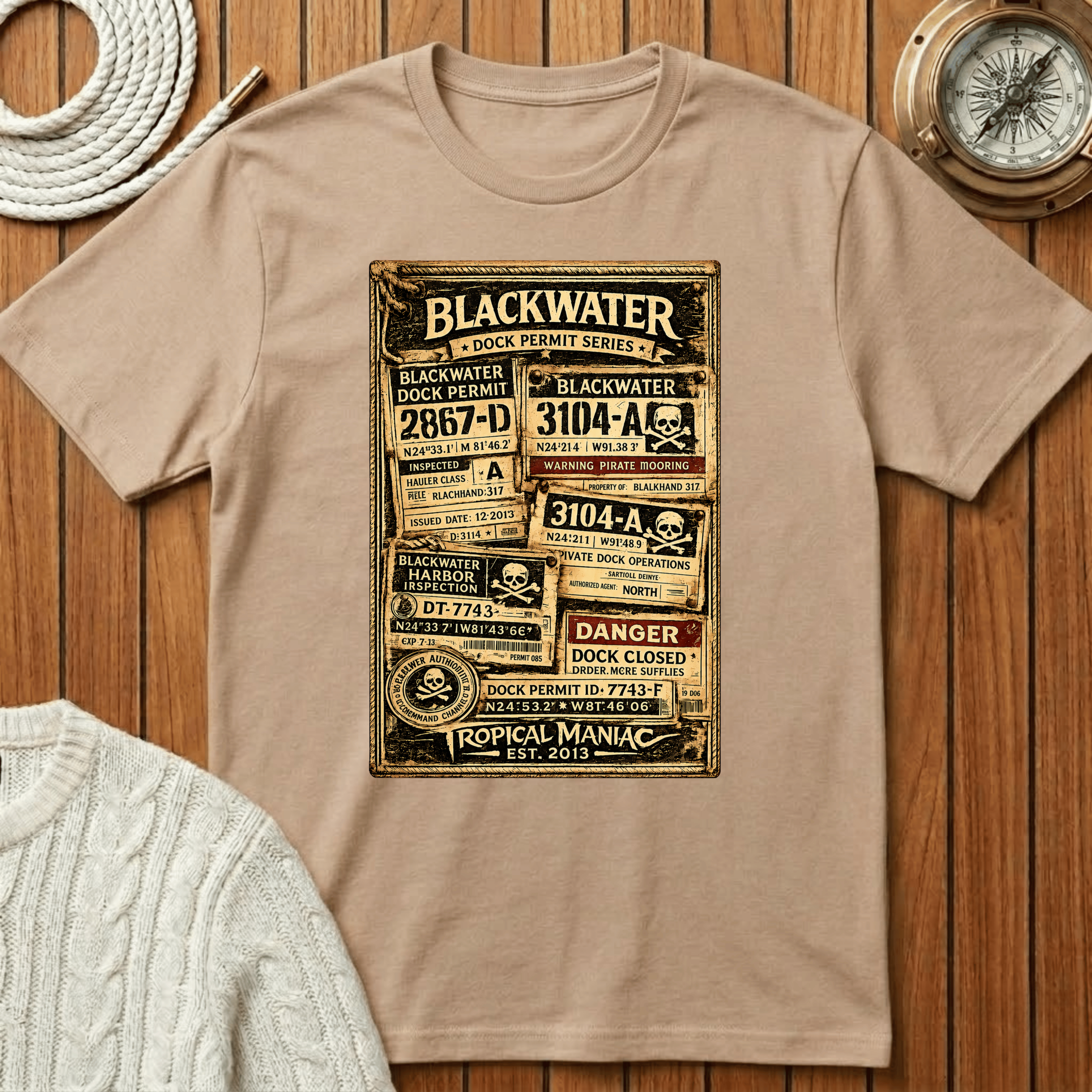 Blackwater Dock Permit T-Shirt