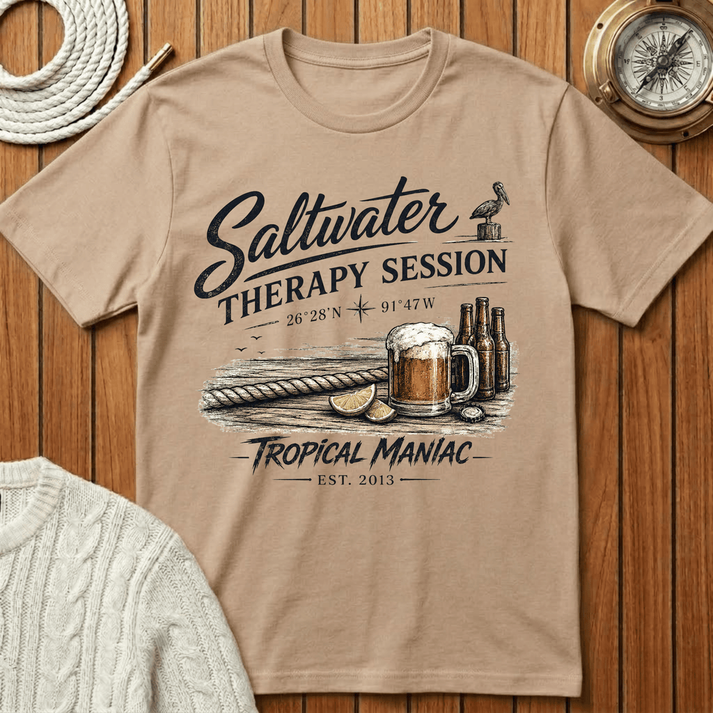 Saltwater Therapy Session T-Shirt