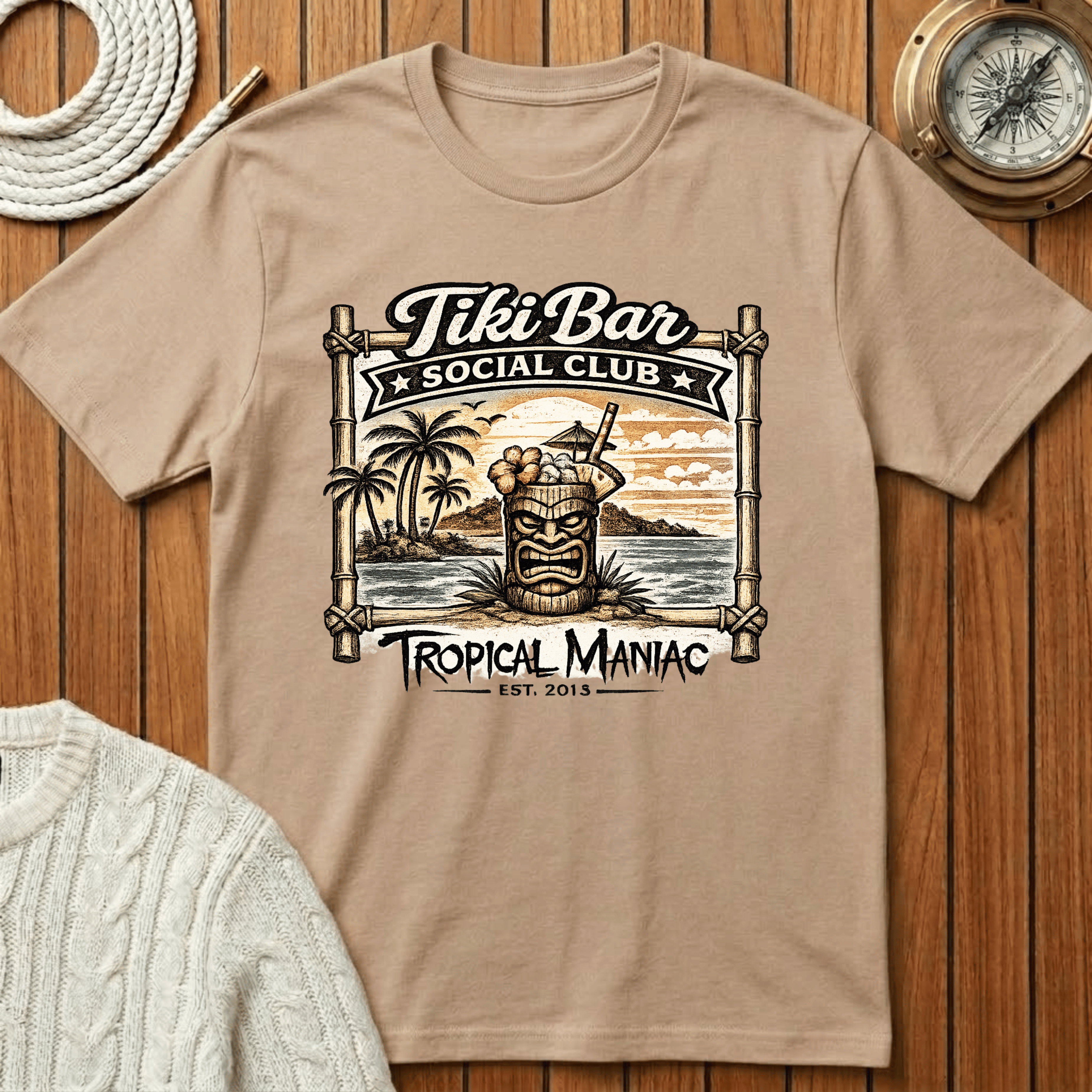 Tiki Bar Social Club T-Shirt