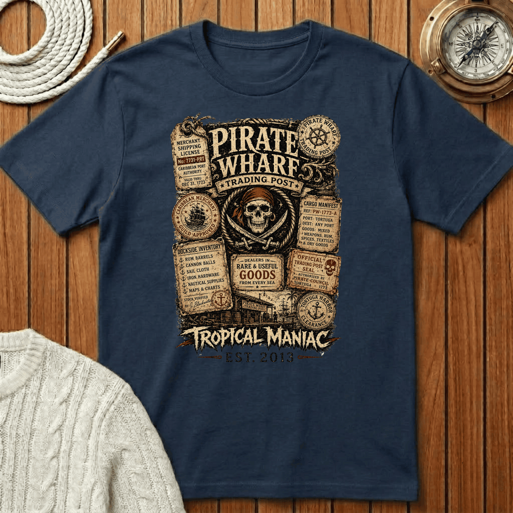 Pirate Wharf Trading Post T-Shirt
