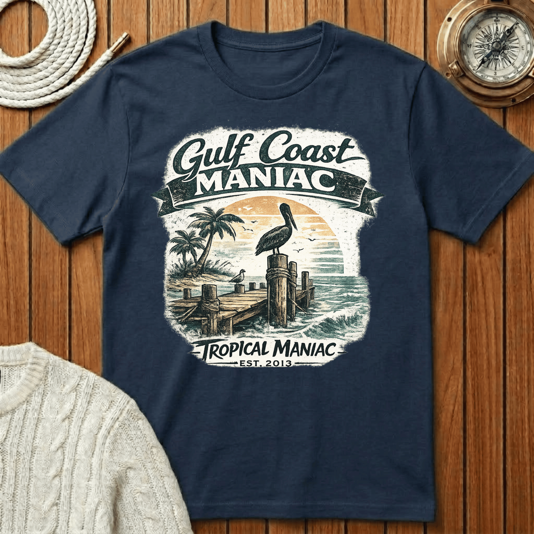Gulf Coast Maniac T-Shirt