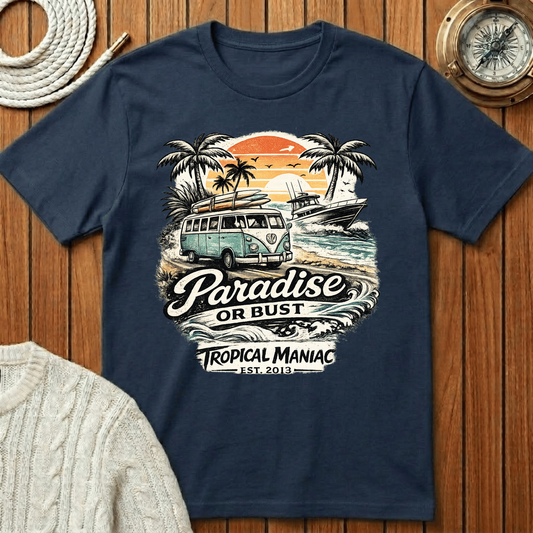 Paradise or Bust T-Shirt