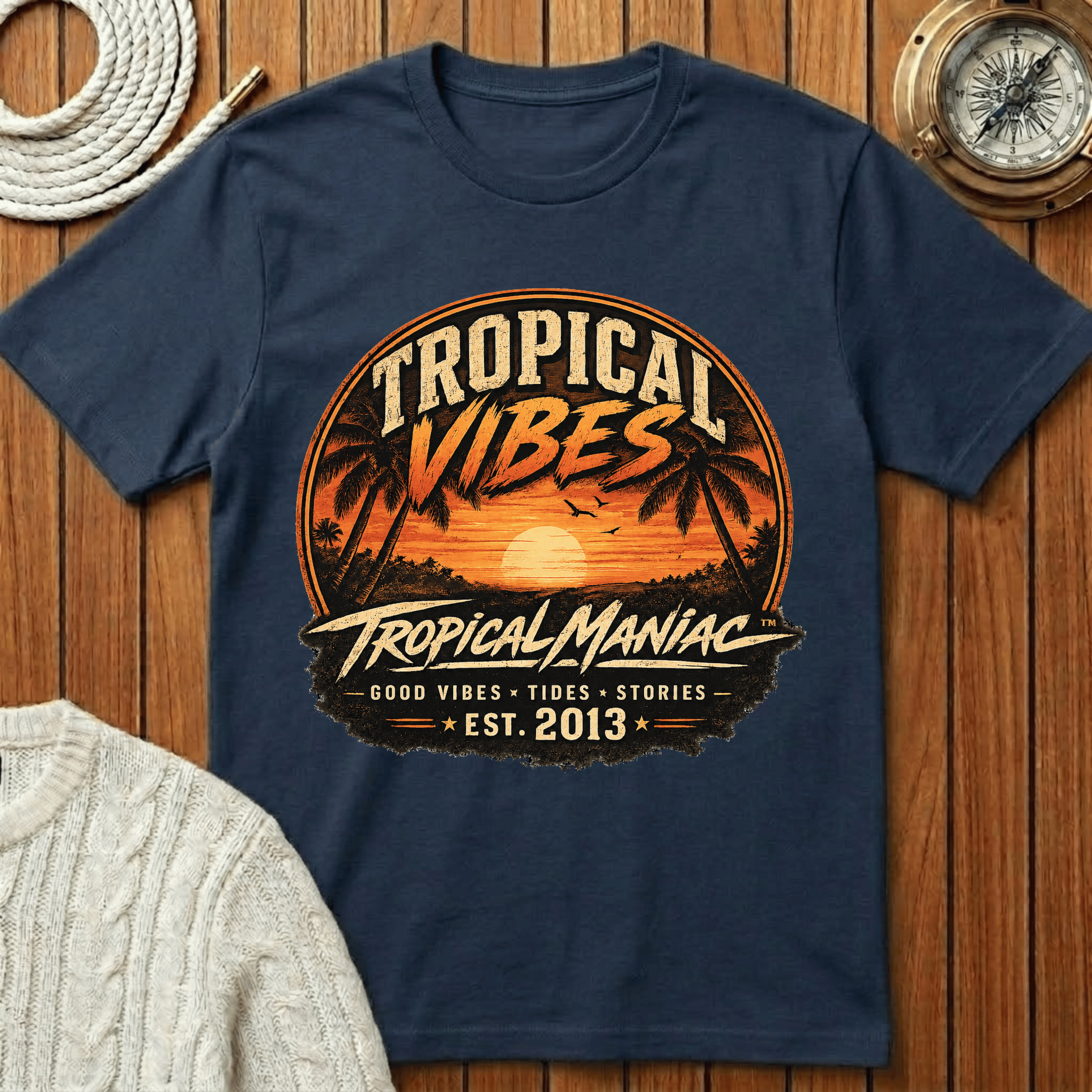 Tropical Vibes T‑Shirt