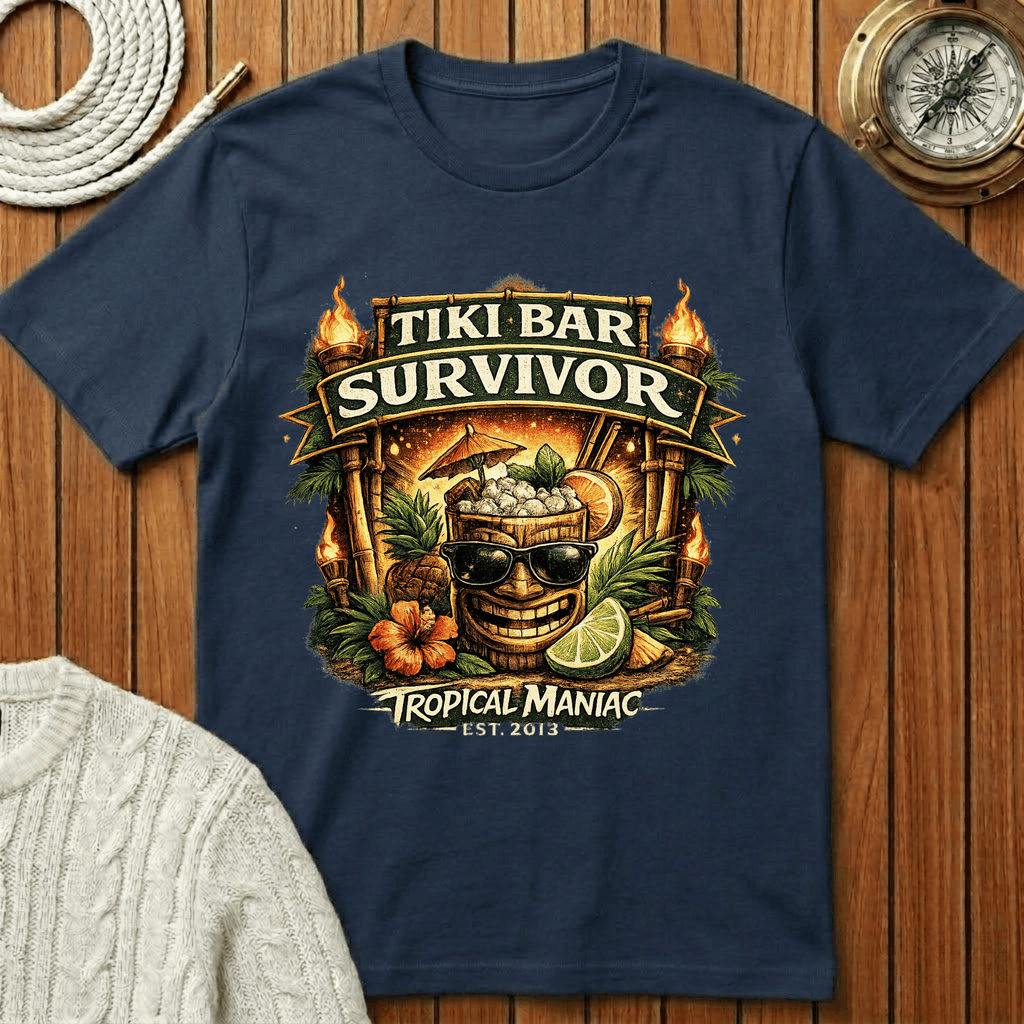 Tiki Bar Survivor T-Shirt
