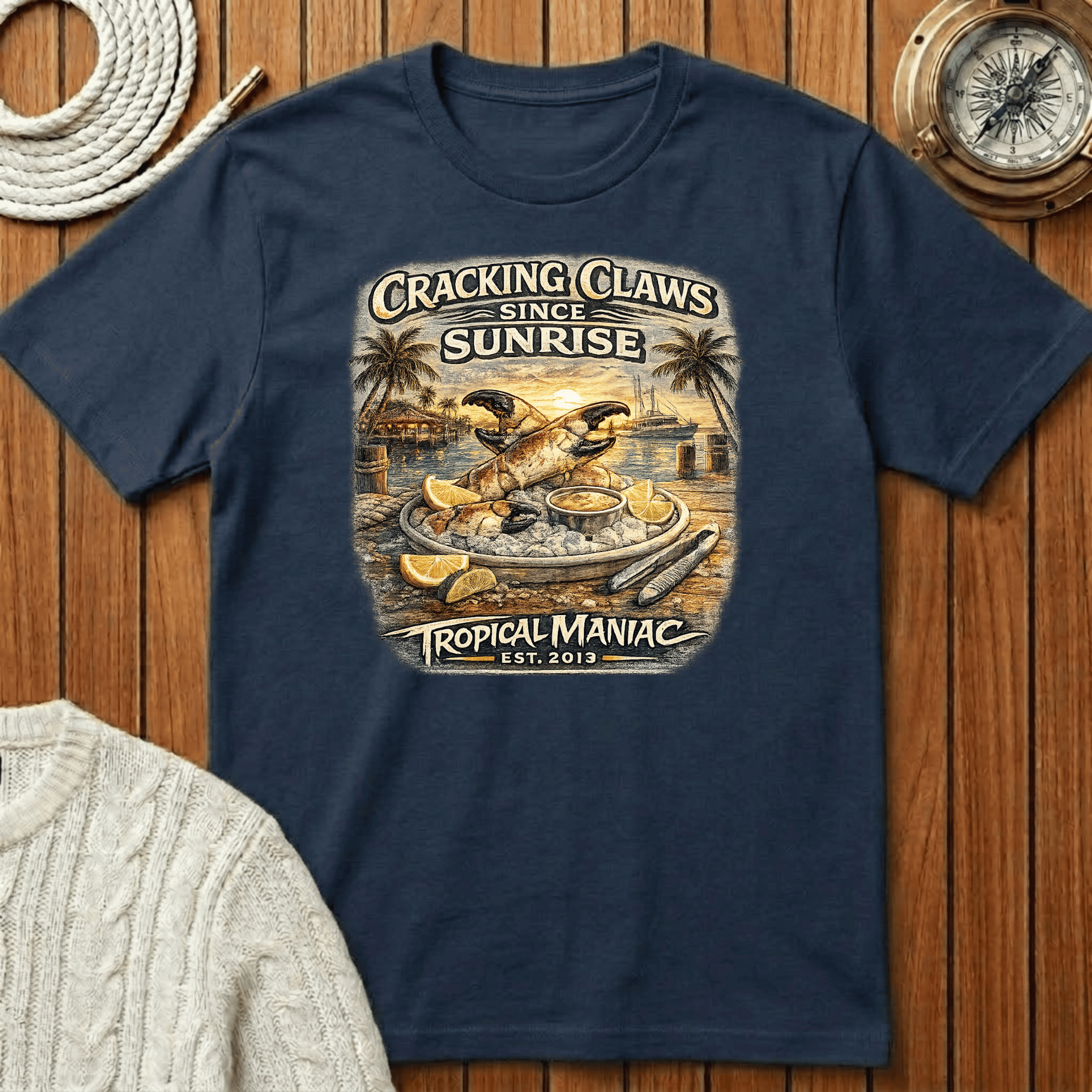 Cracking Claws Since Sunrise T-Shirt