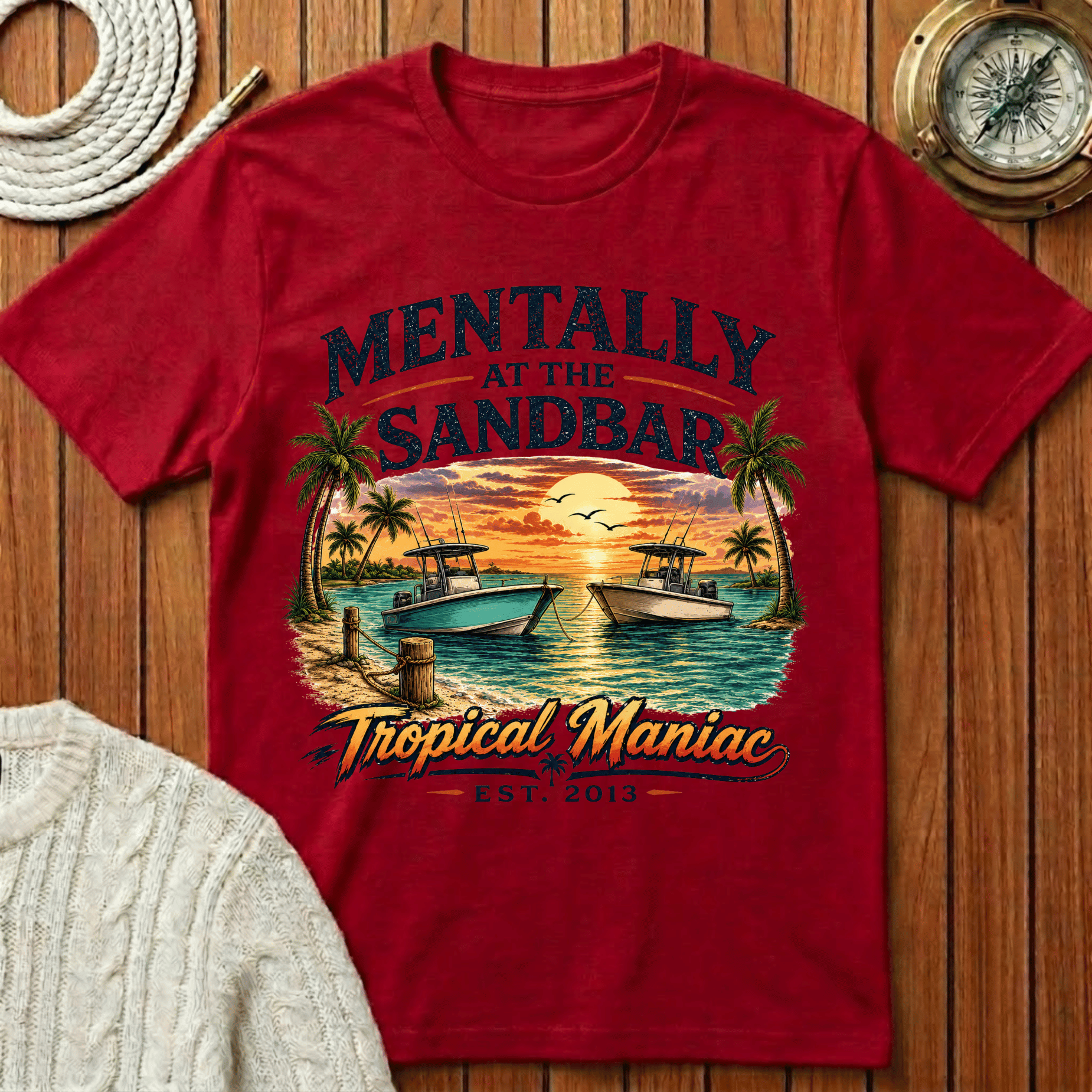 Mentally at the Sandbar T-Shirt