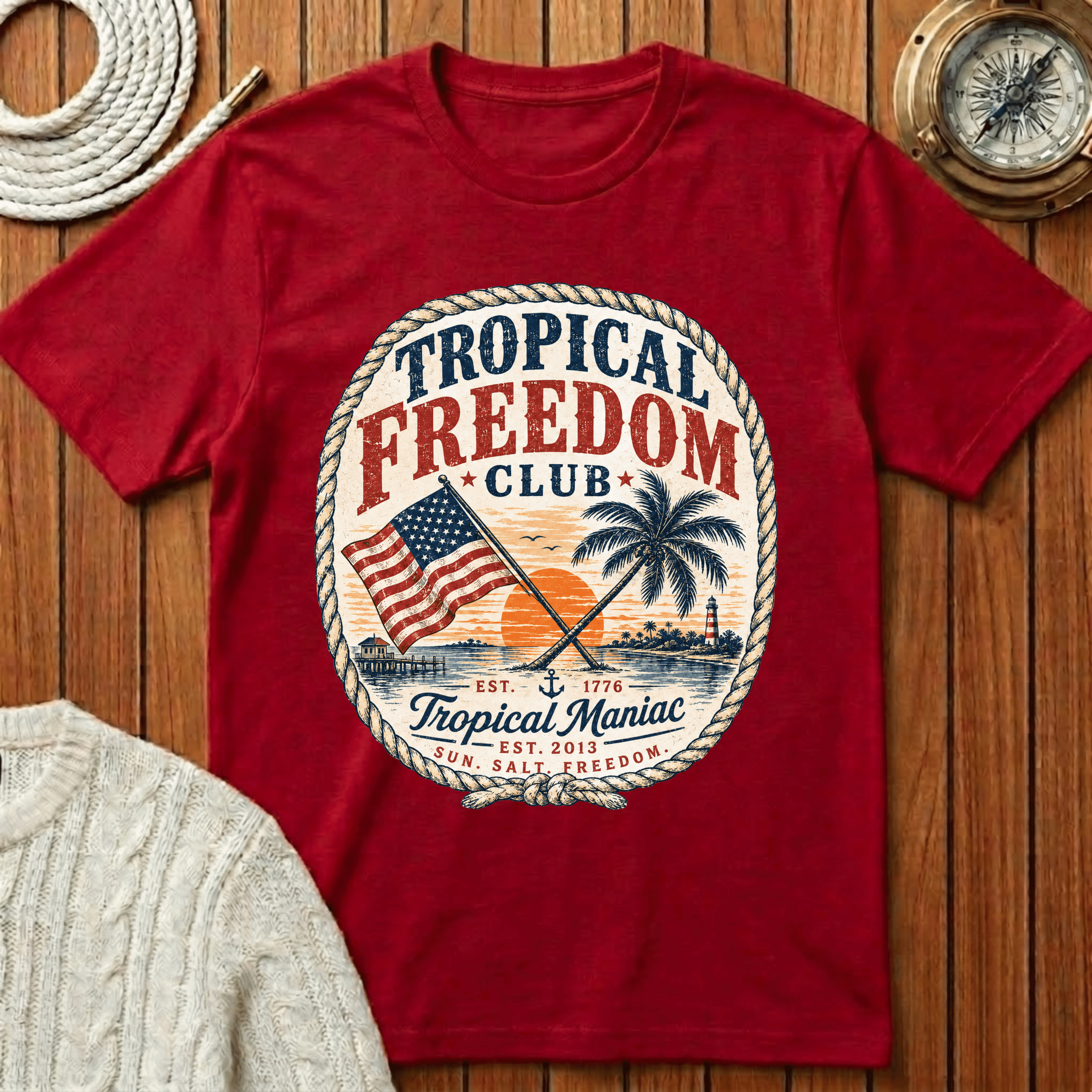 Tropical Freedom Club - T-Shirt
