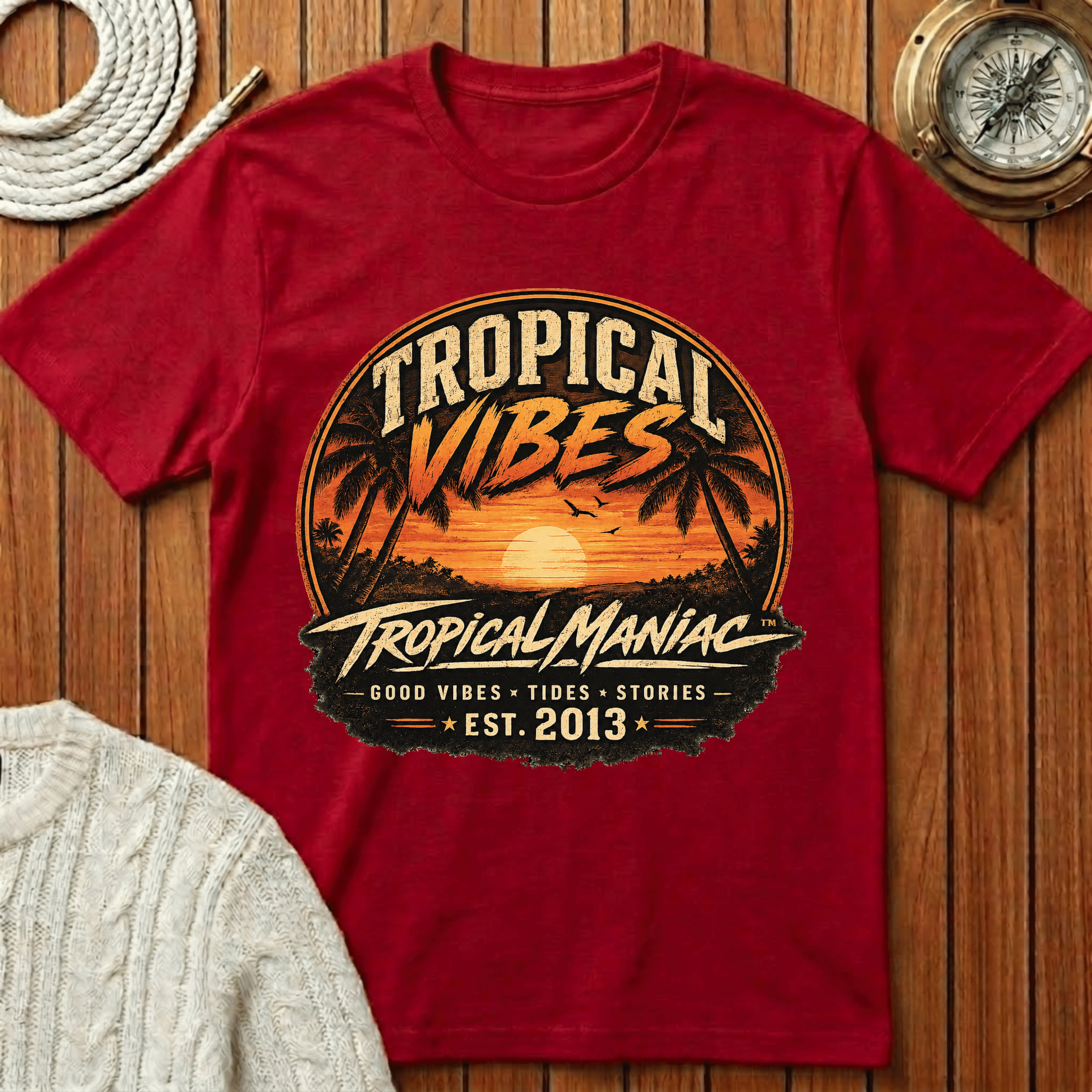 Tropical Vibes T‑Shirt