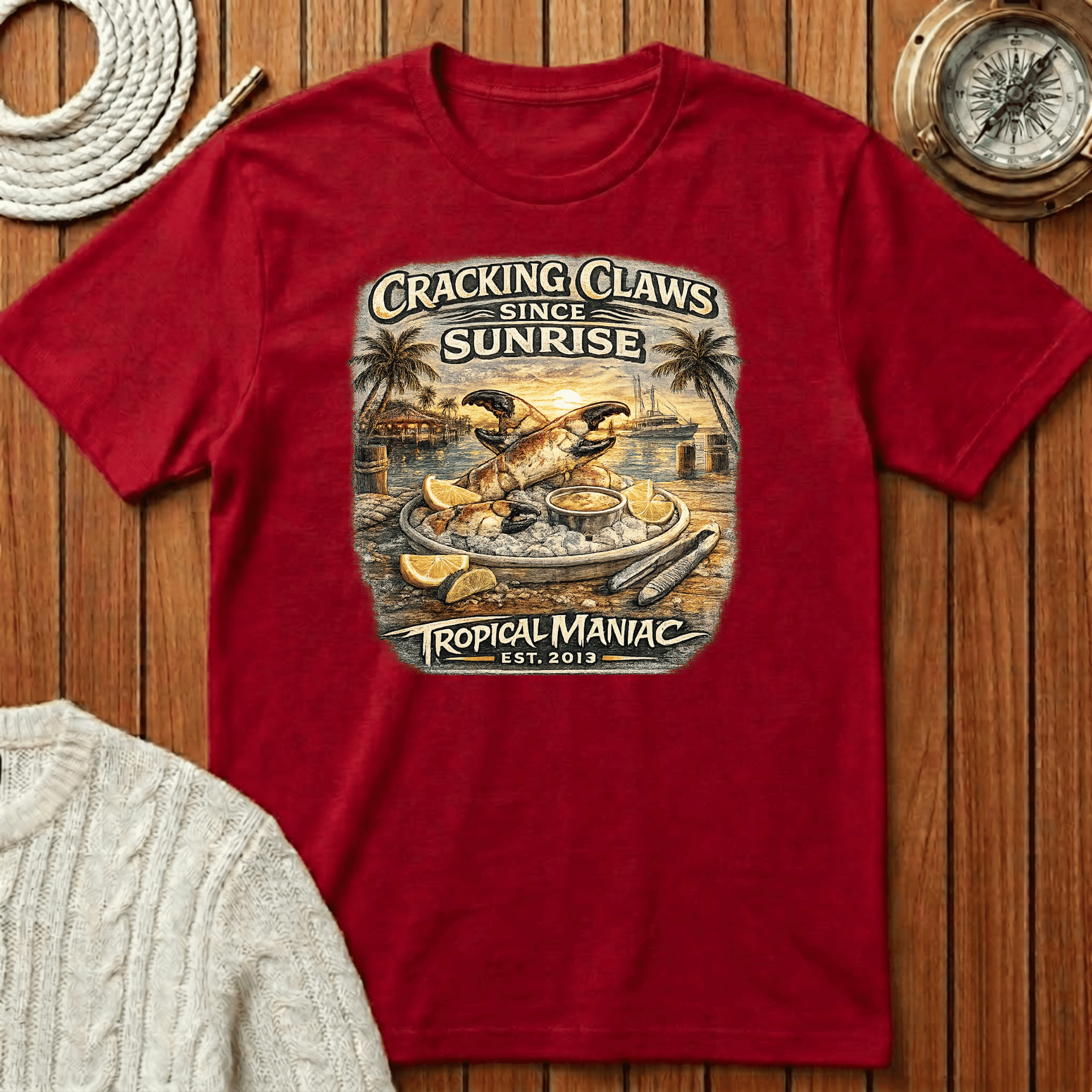 Cracking Claws Since Sunrise T-Shirt