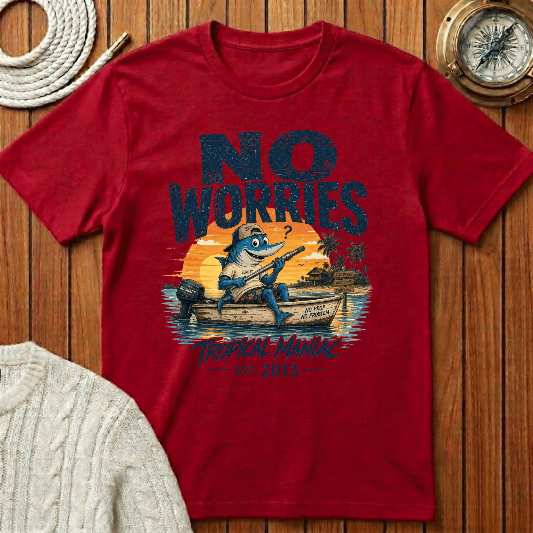 No Worries Tropical T-Shirt