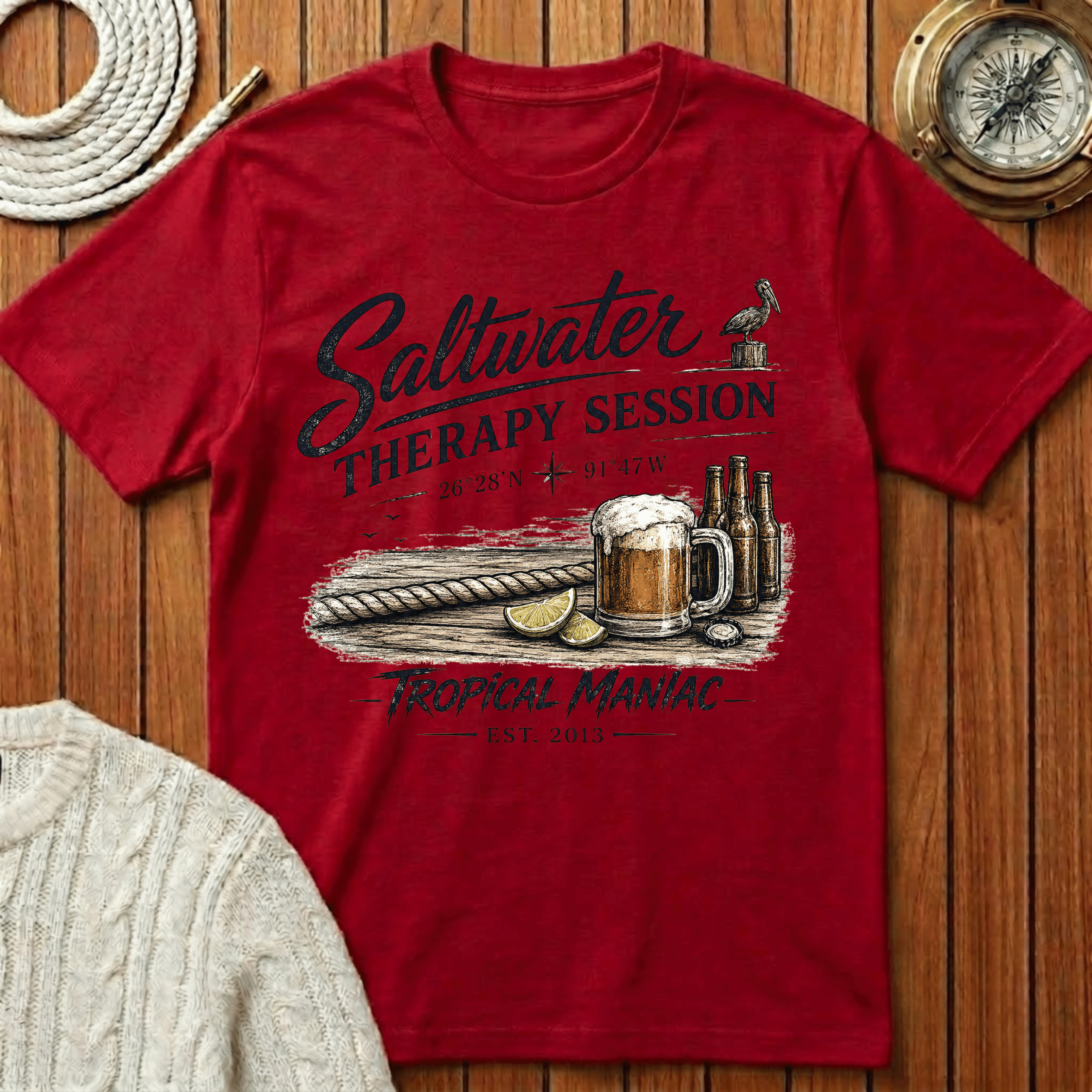 Saltwater Therapy Session T-Shirt