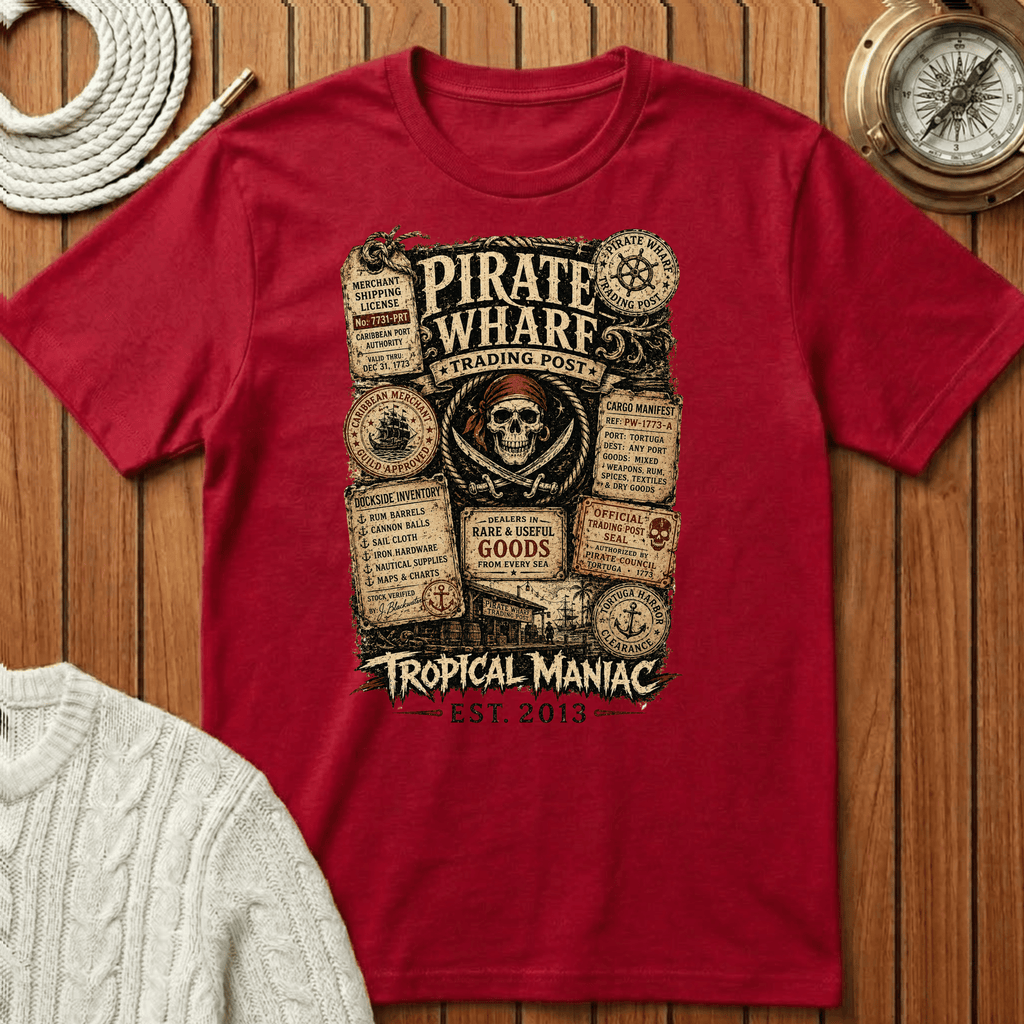 Pirate Wharf Trading Post T-Shirt