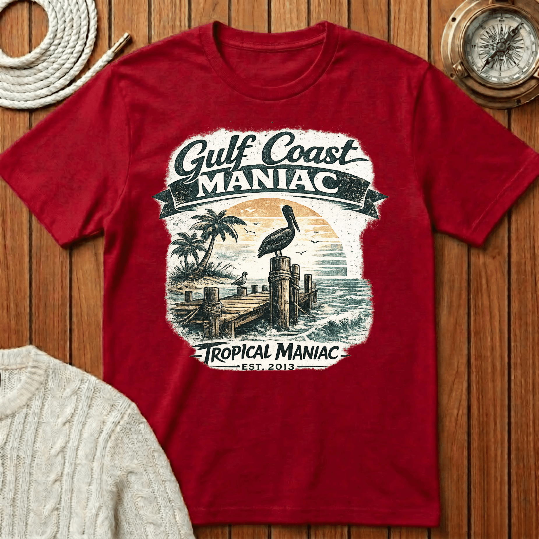 Gulf Coast Maniac T-Shirt