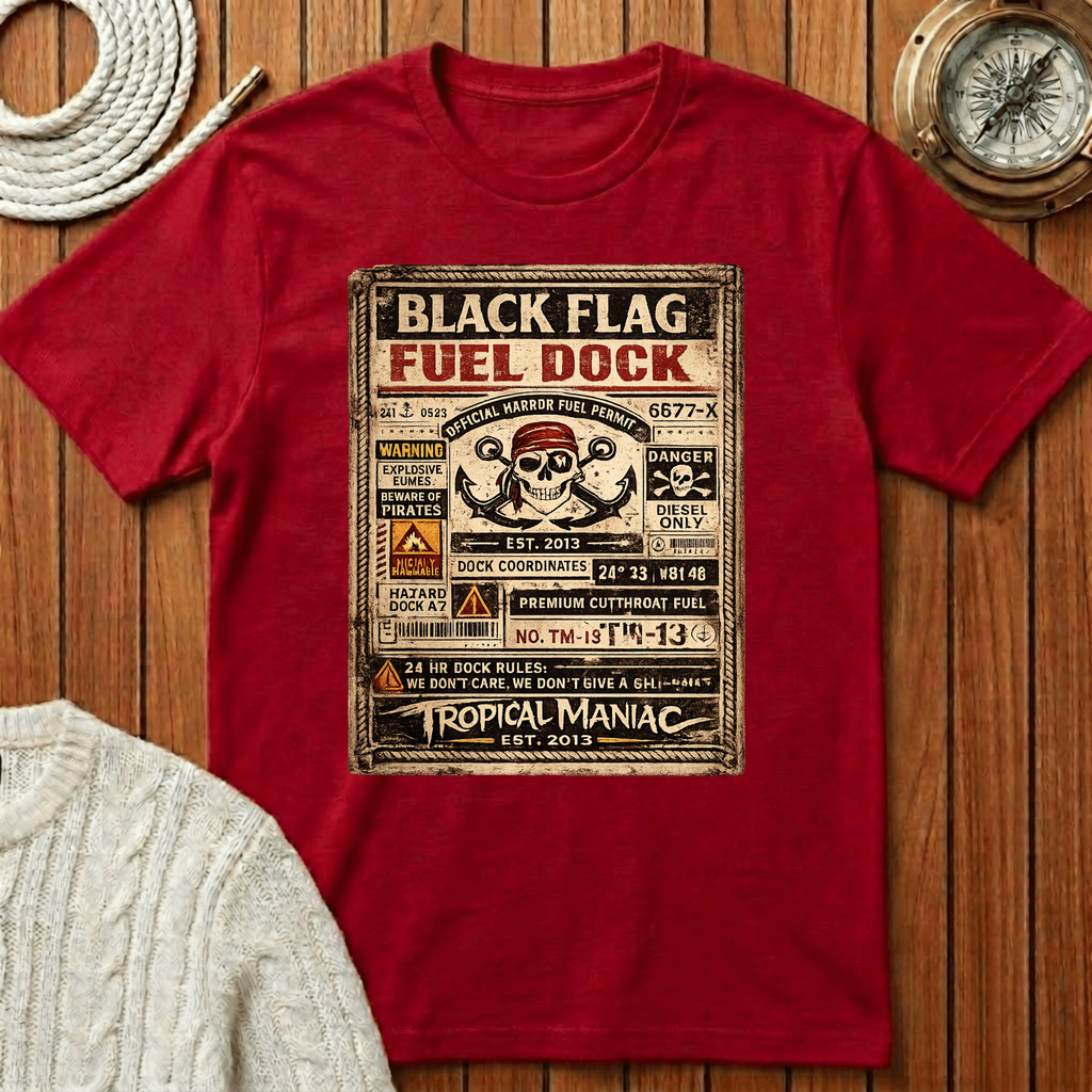 Black Flag Fuel Dock T-Shirt