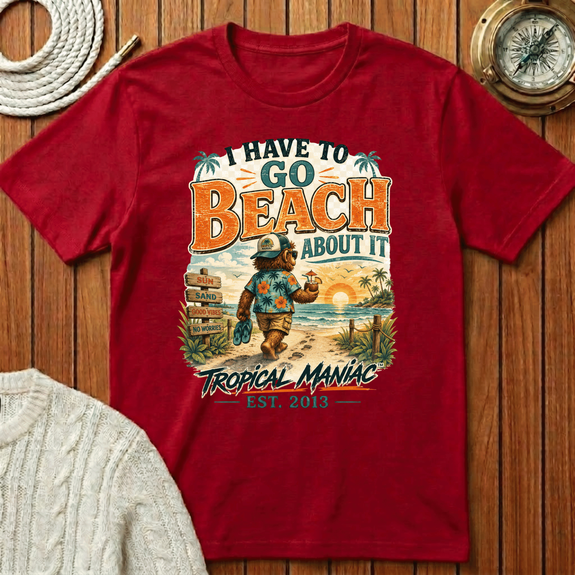 I Have To Go Beach About It T-Shirt