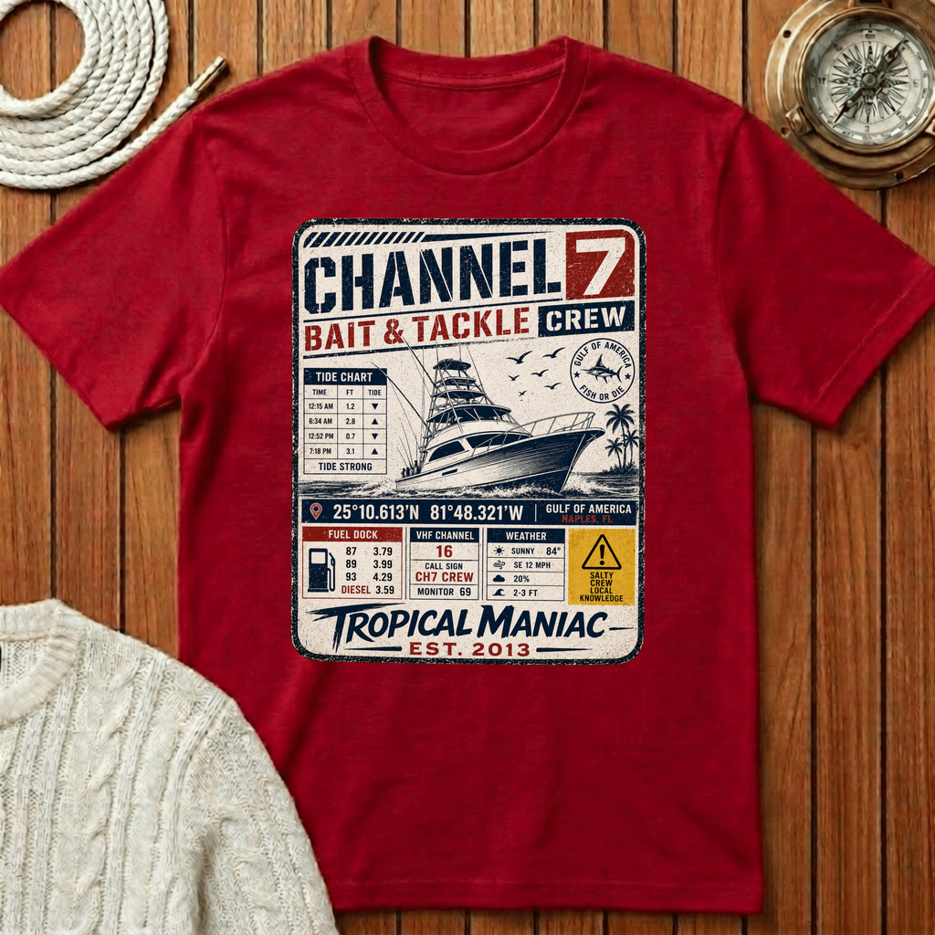 Channel 7 Bait & Tackle T-Shirt