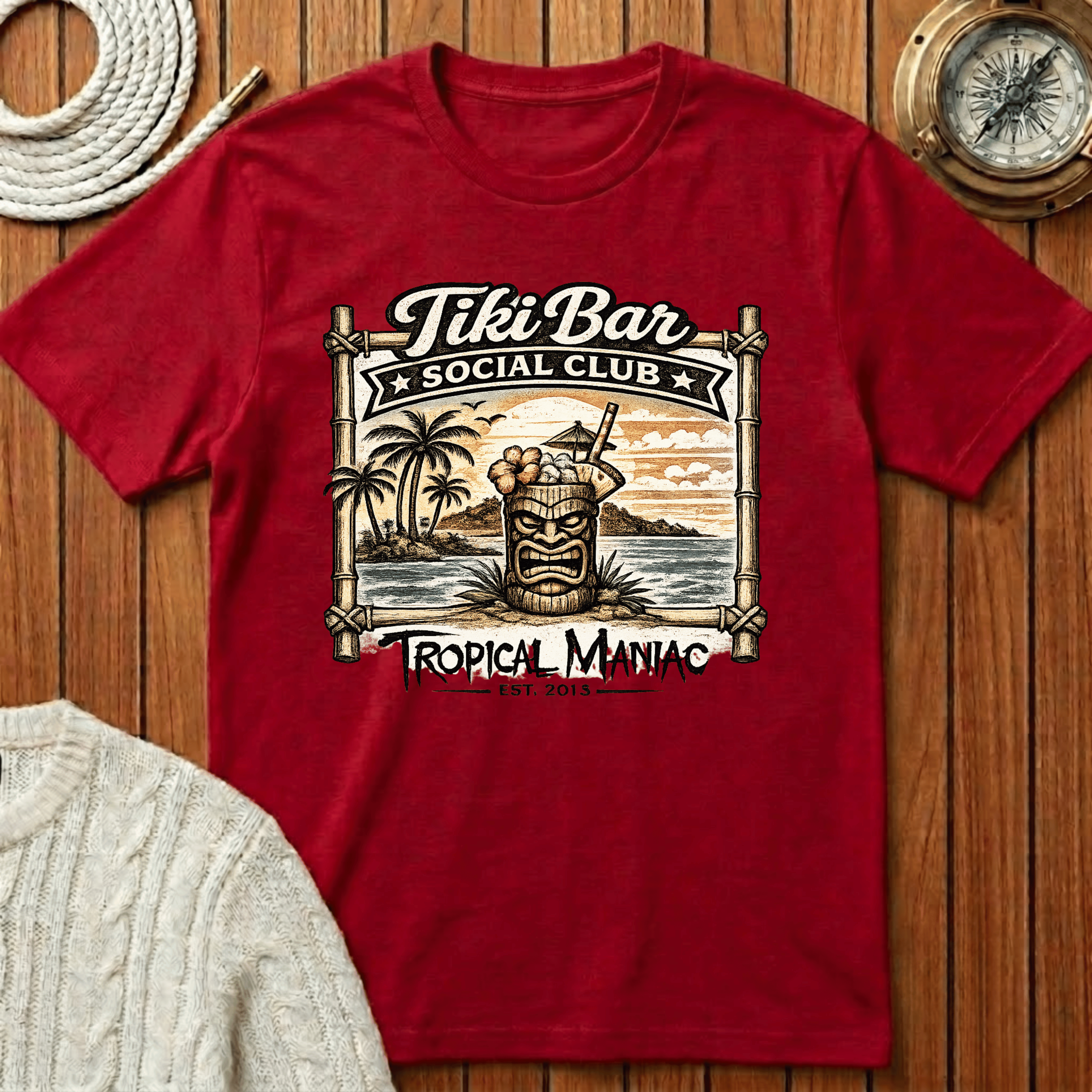Tiki Bar Social Club T-Shirt