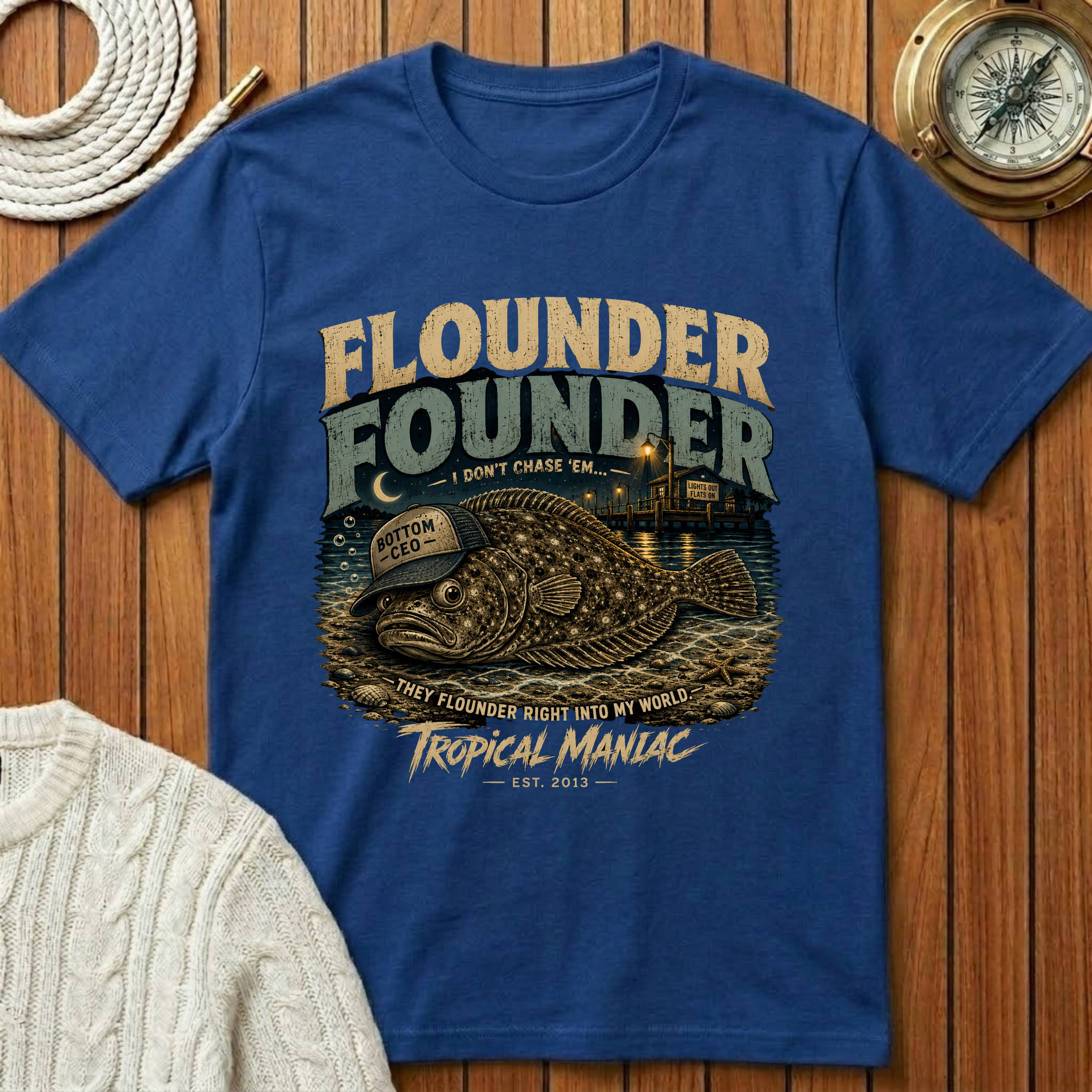 Flounder Founder T-Shirt