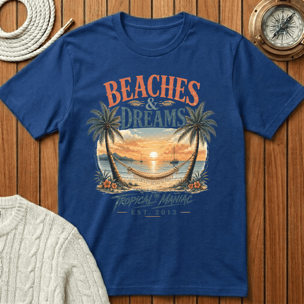 Beaches & Dreams Sunset T-Shirt