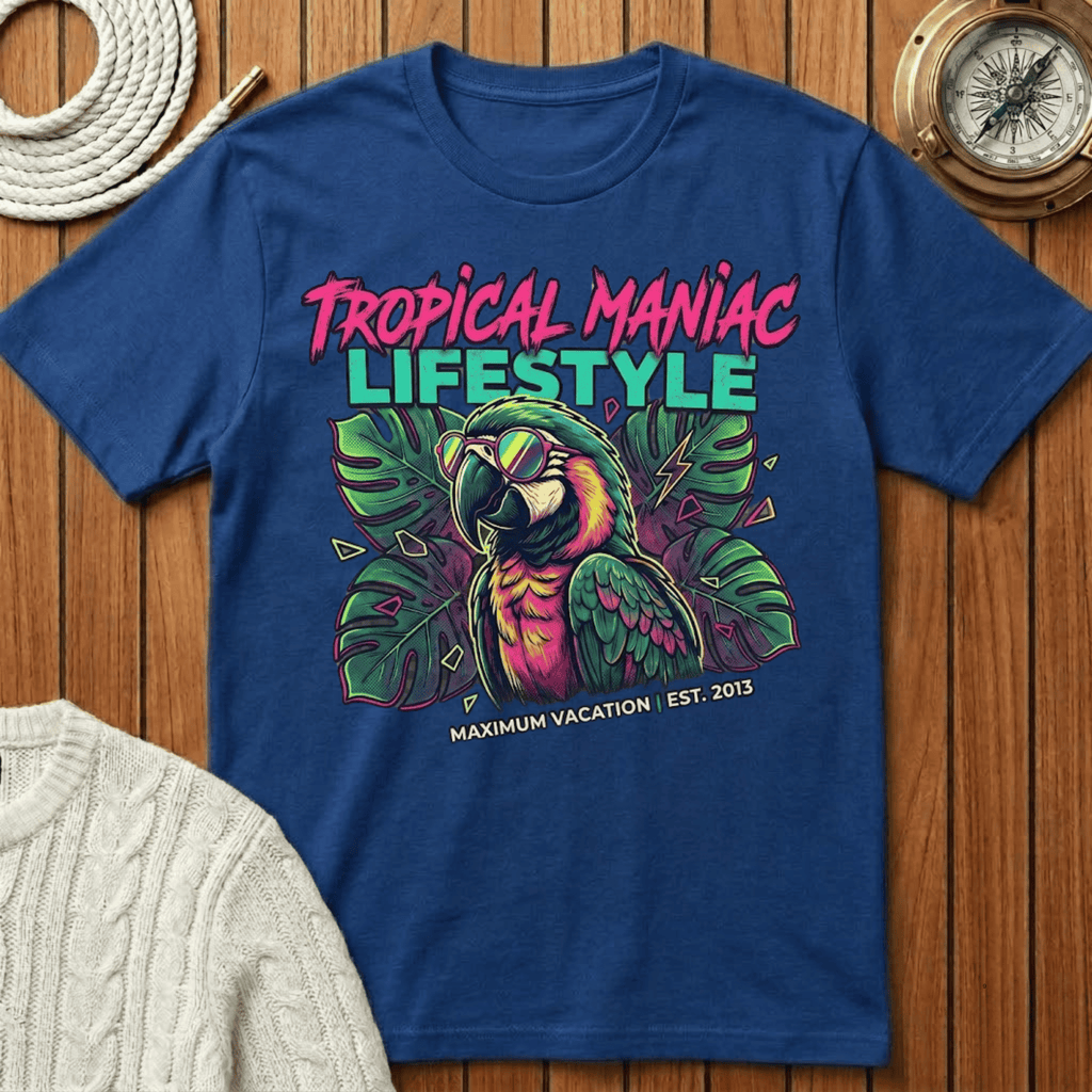 Tropical Maniac Lifestyle T-Shirt