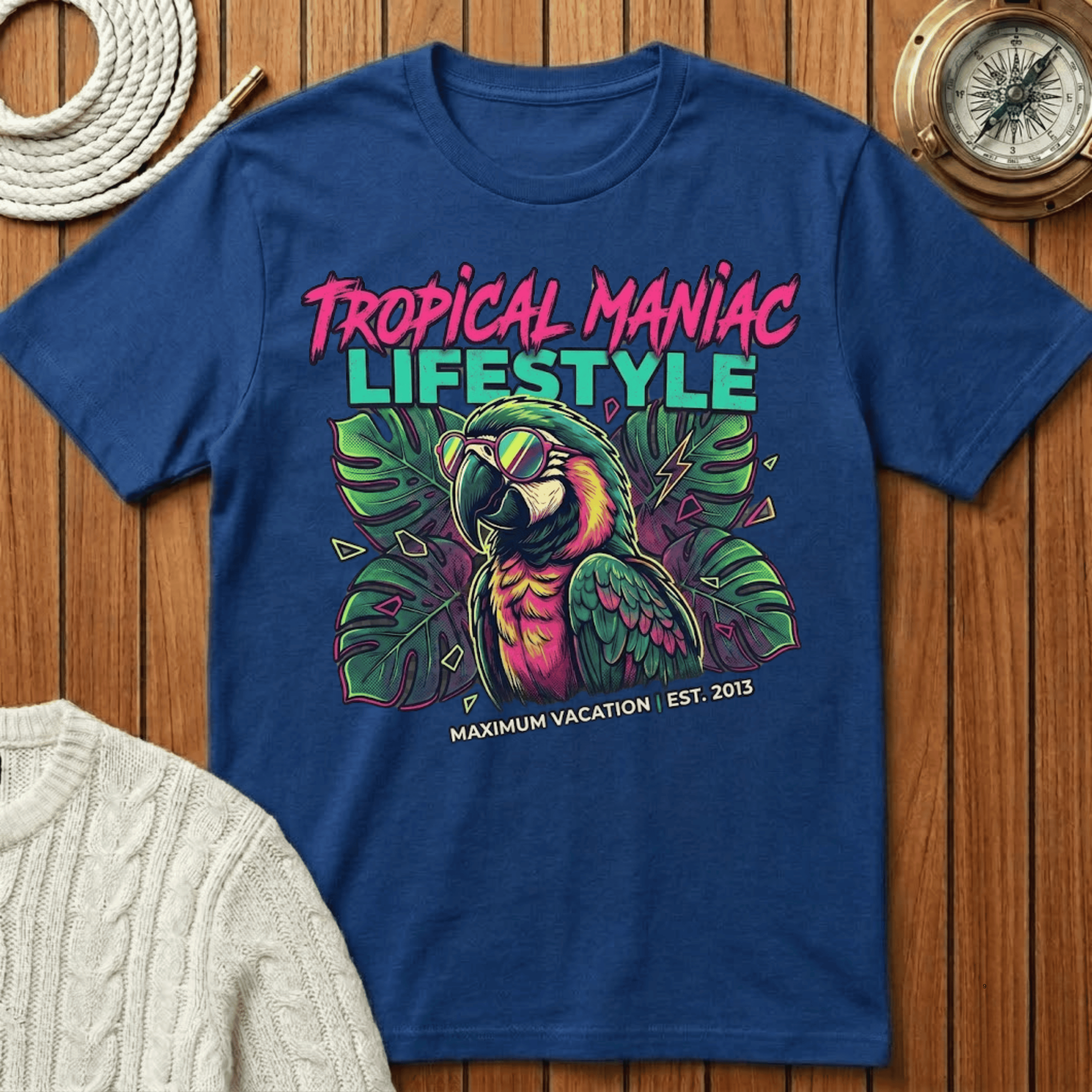 Tropical Maniac Lifestyle T-Shirt