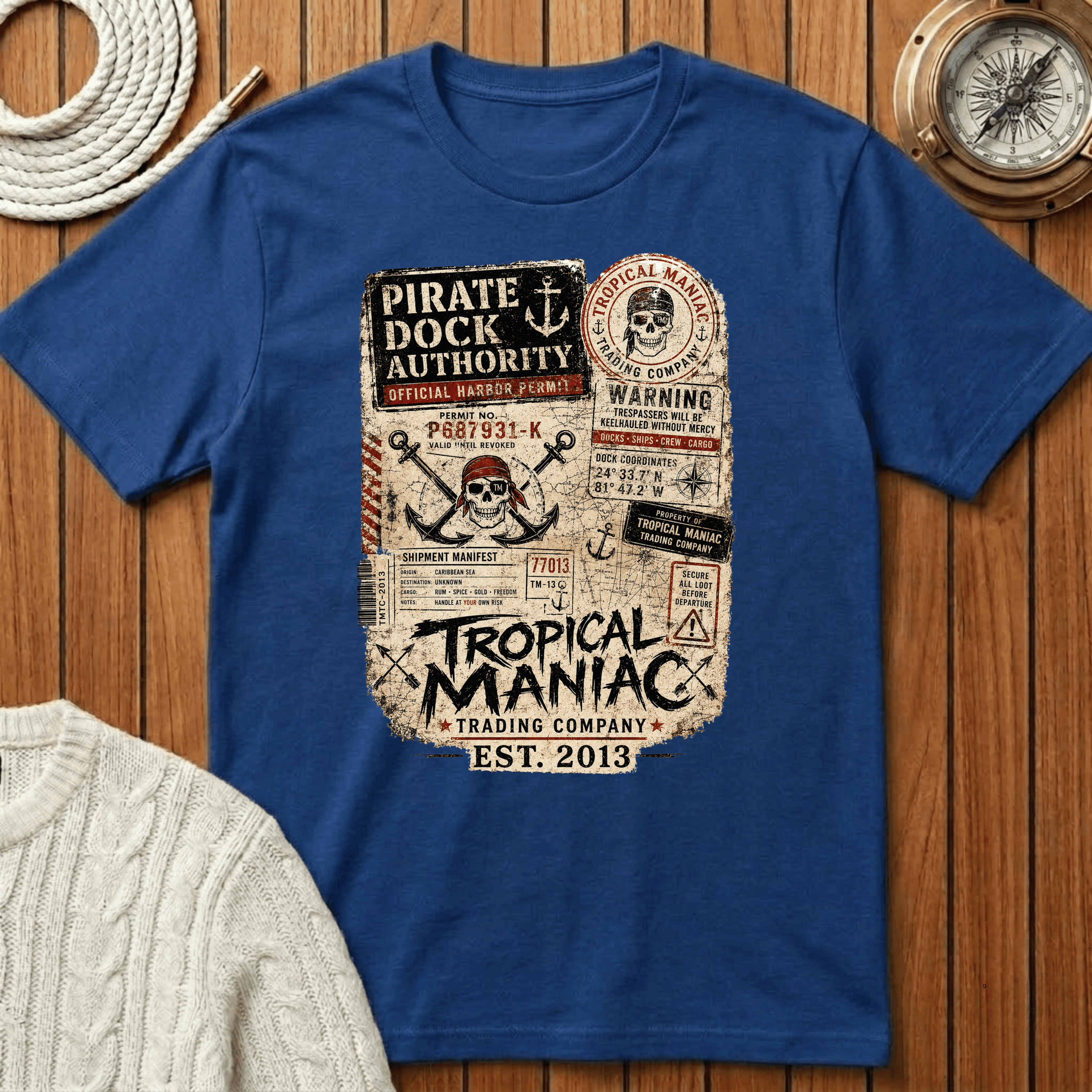 Pirate Dock Authority T-Shirt