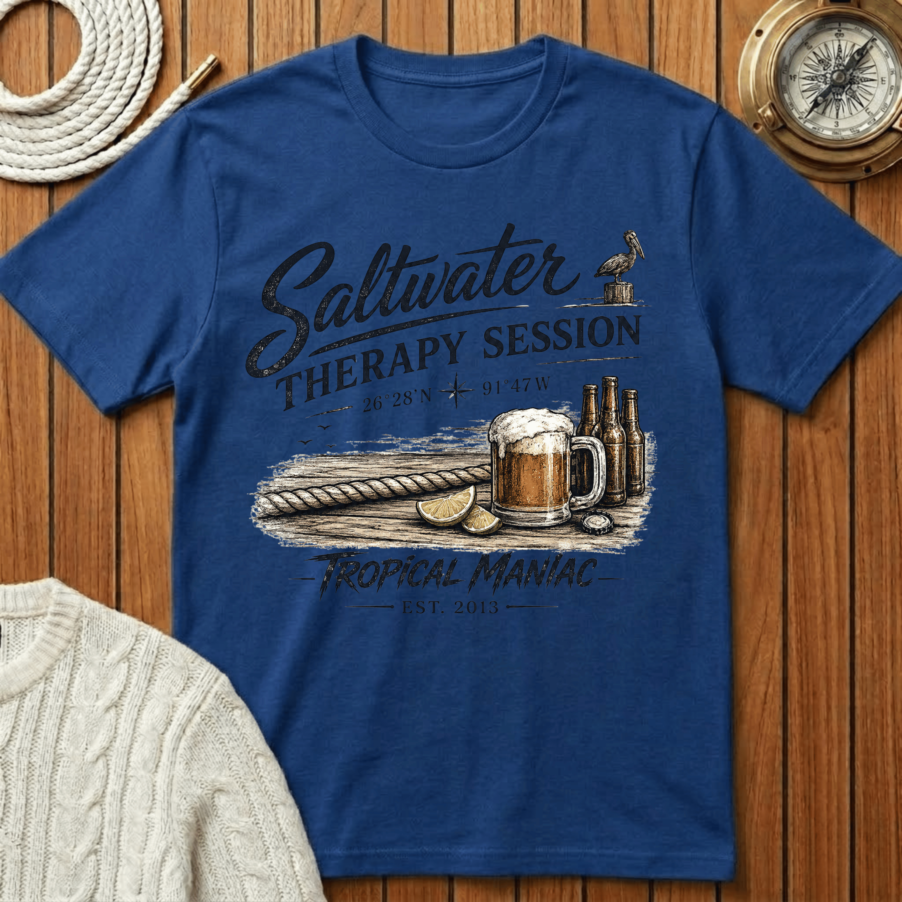 Saltwater Therapy Session T-Shirt