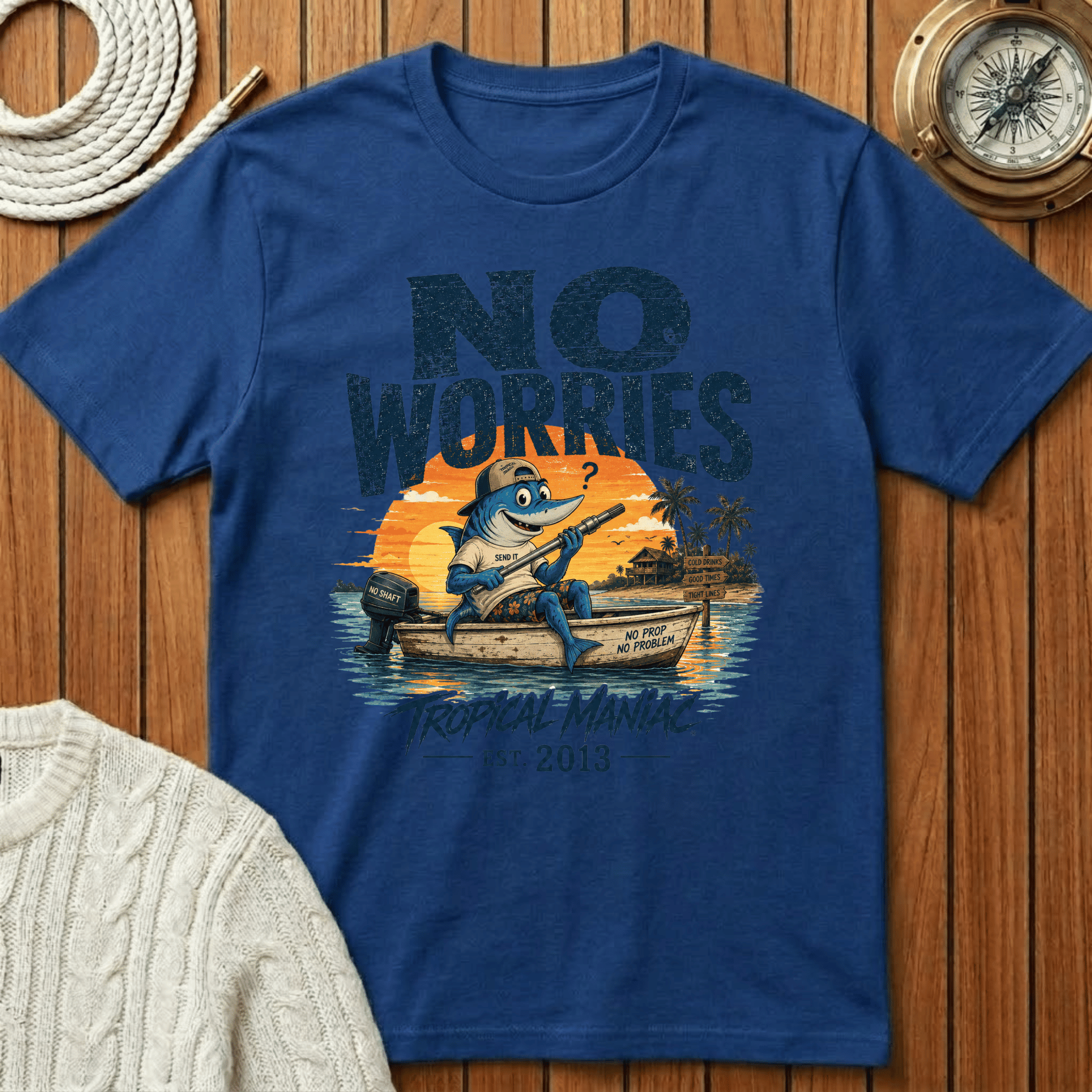 No Worries Tropical T-Shirt
