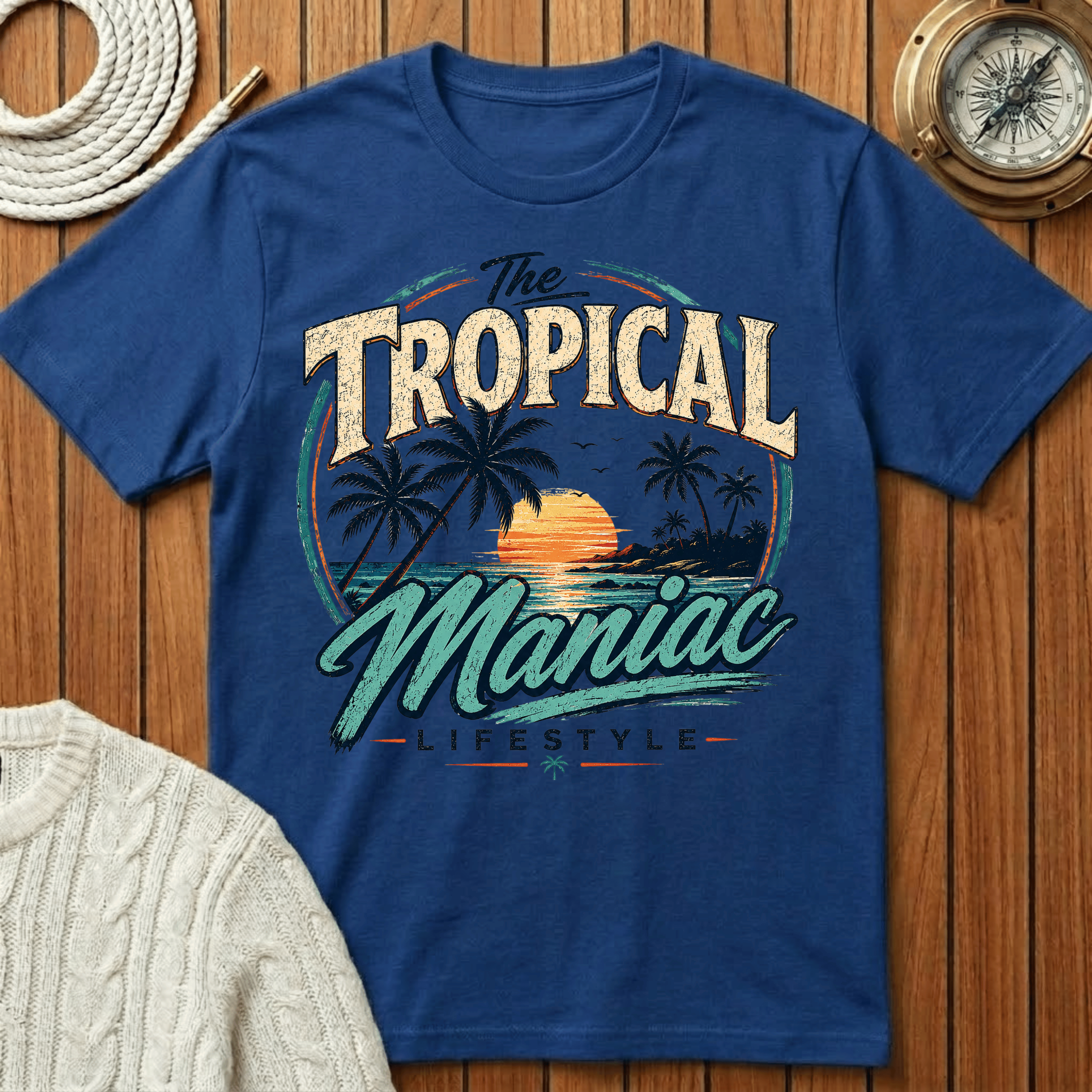 Tropical Maniac Lifestyle T-Shirt