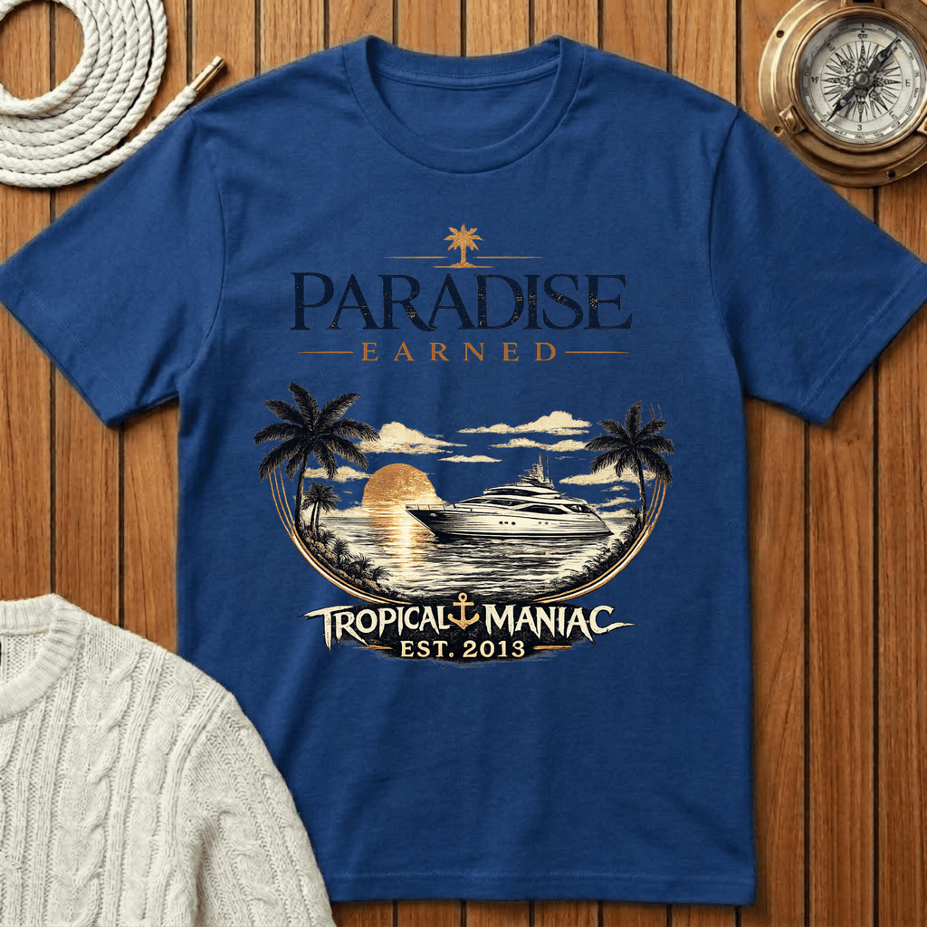 Paradise Earned Beach T-Shirt