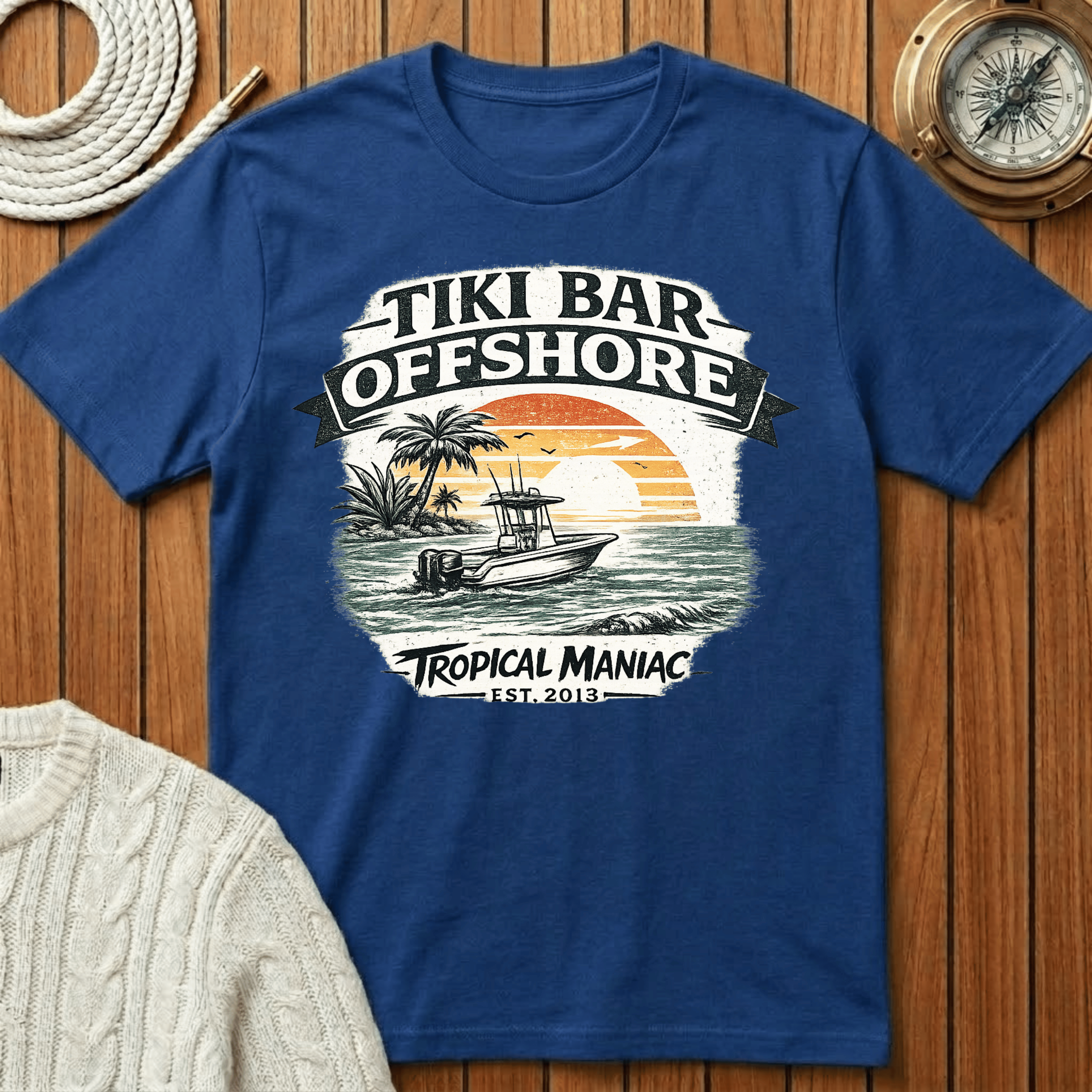 Tiki Bar Offshore T-Shirt