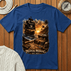 Tropical Maniac Pirate Ship T-Shirt