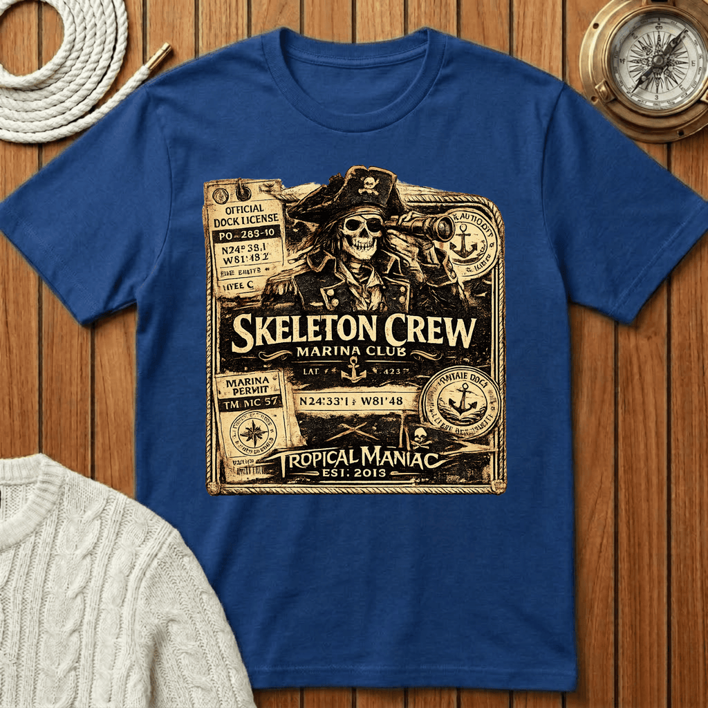 Skeleton Crew Marina Club T-Shirt