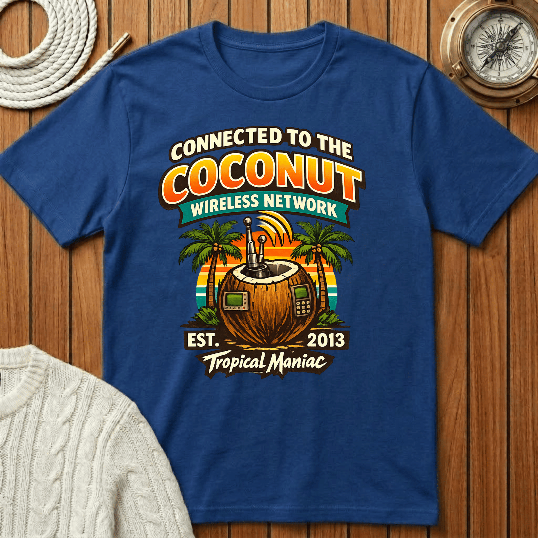 Connected To The Coconut T-Shirt