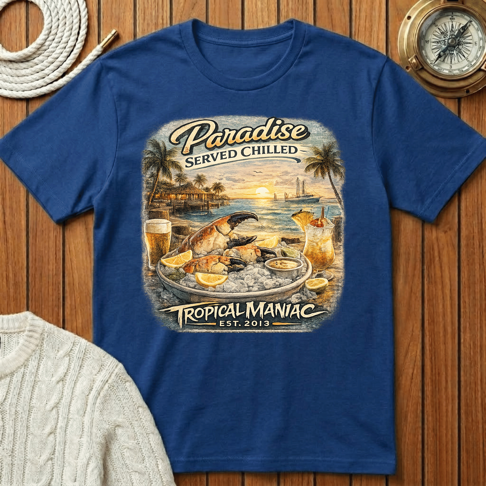 Paradise Served Chilled T-Shirt