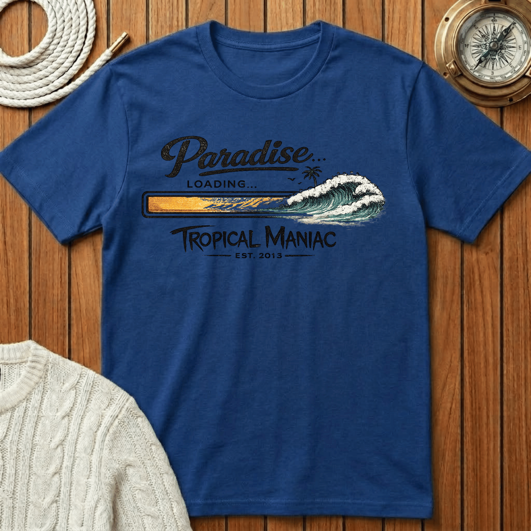 Paradise Loading Tropical Maniac T-Shirt