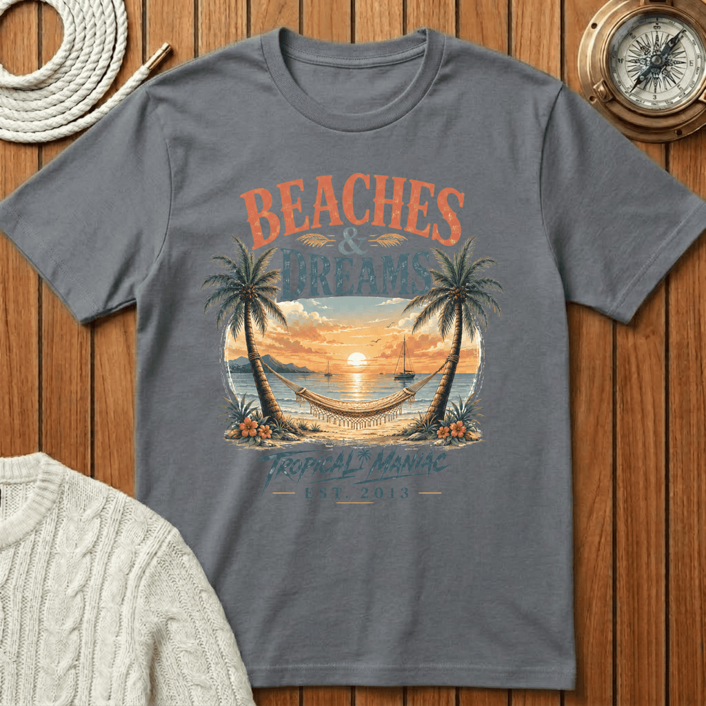 Beaches & Dreams Sunset T-Shirt