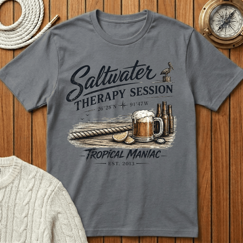 Saltwater Therapy Session T-Shirt